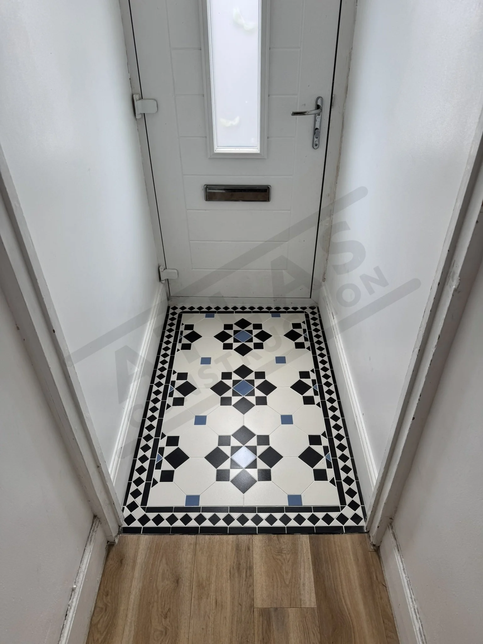 Victorian style tiled floor