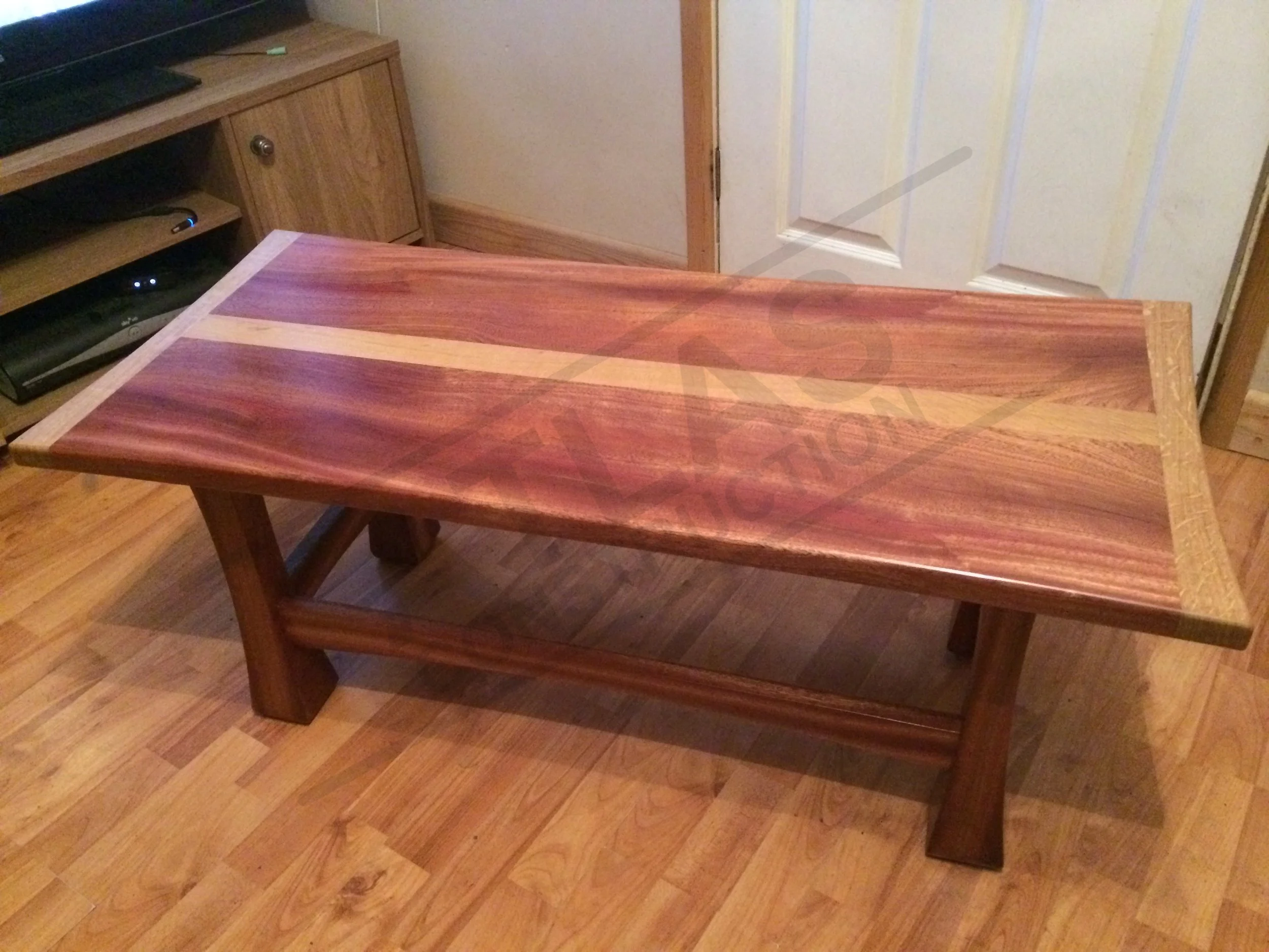 Bespoke handmade coffee table