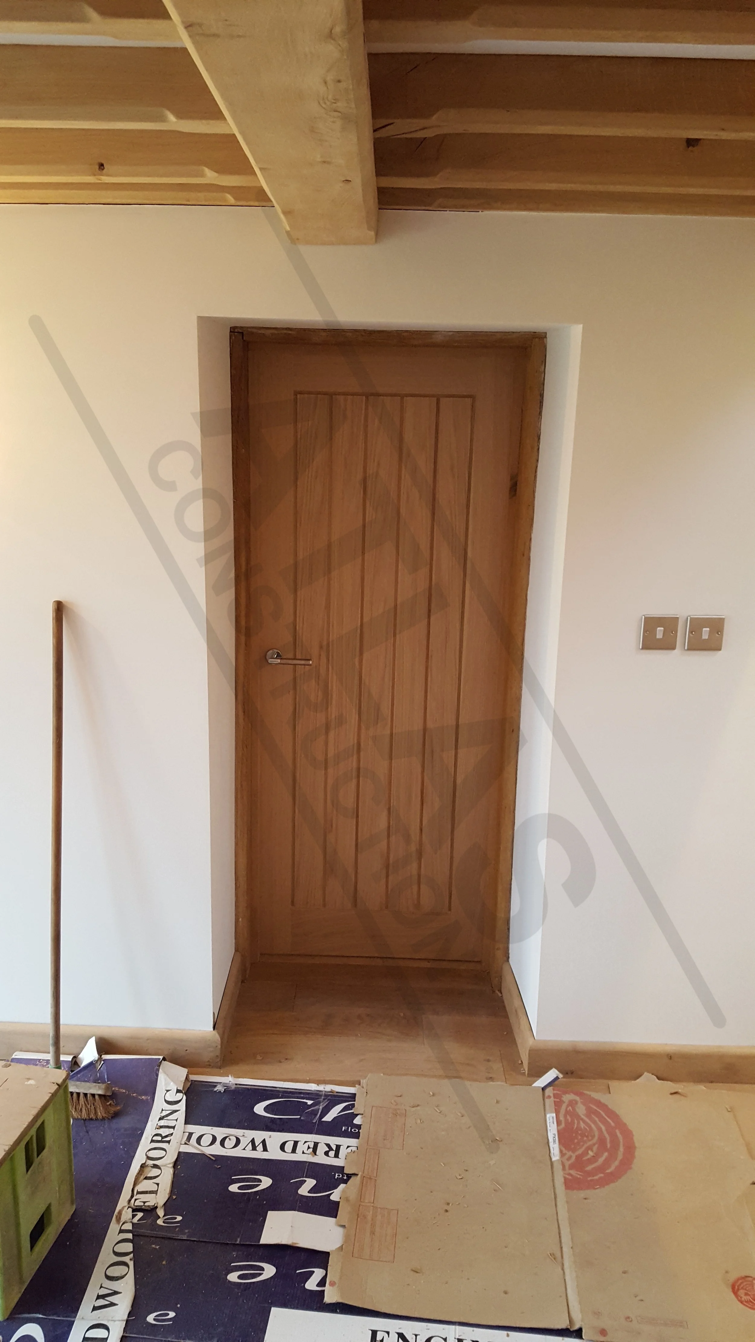 Oak door