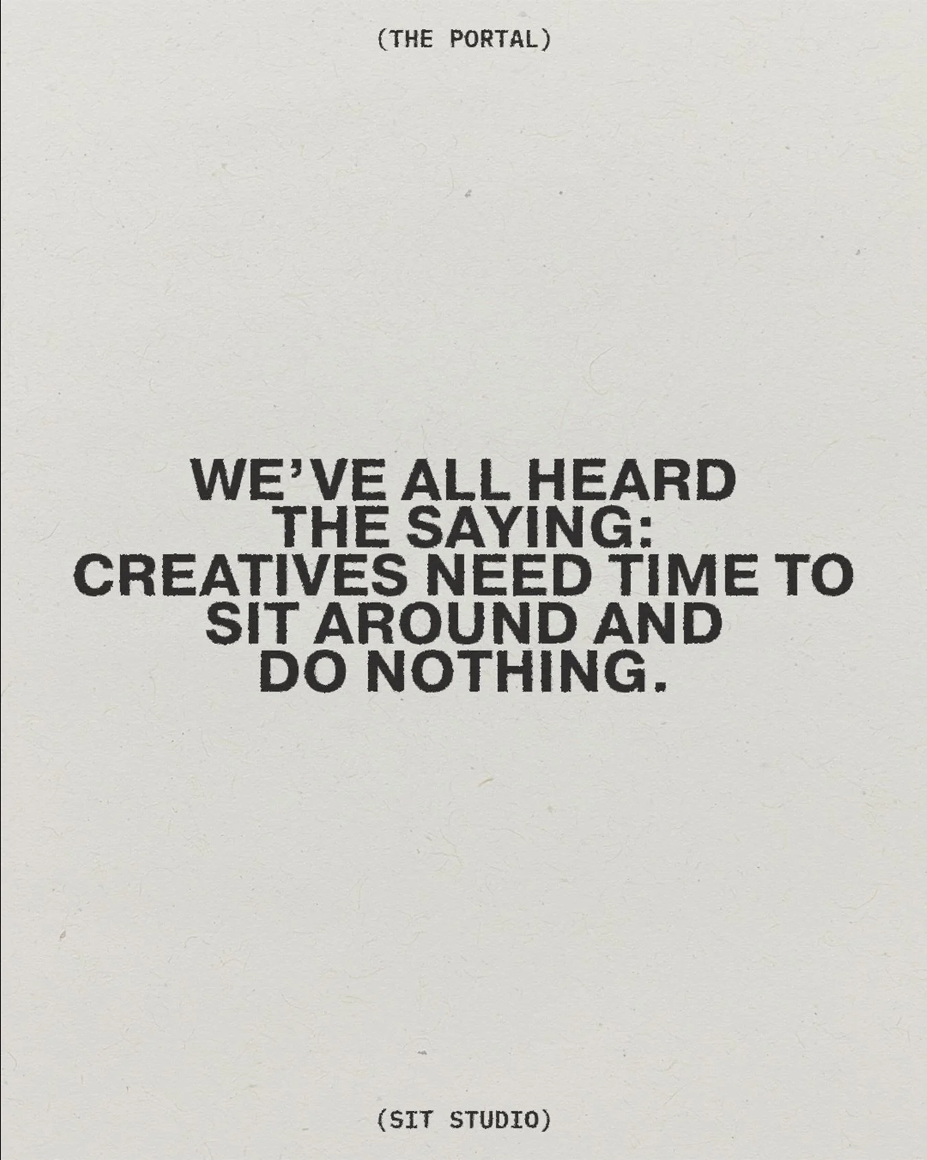 Create space. Take a seat: SITSTUDIO.CO (link in bio)