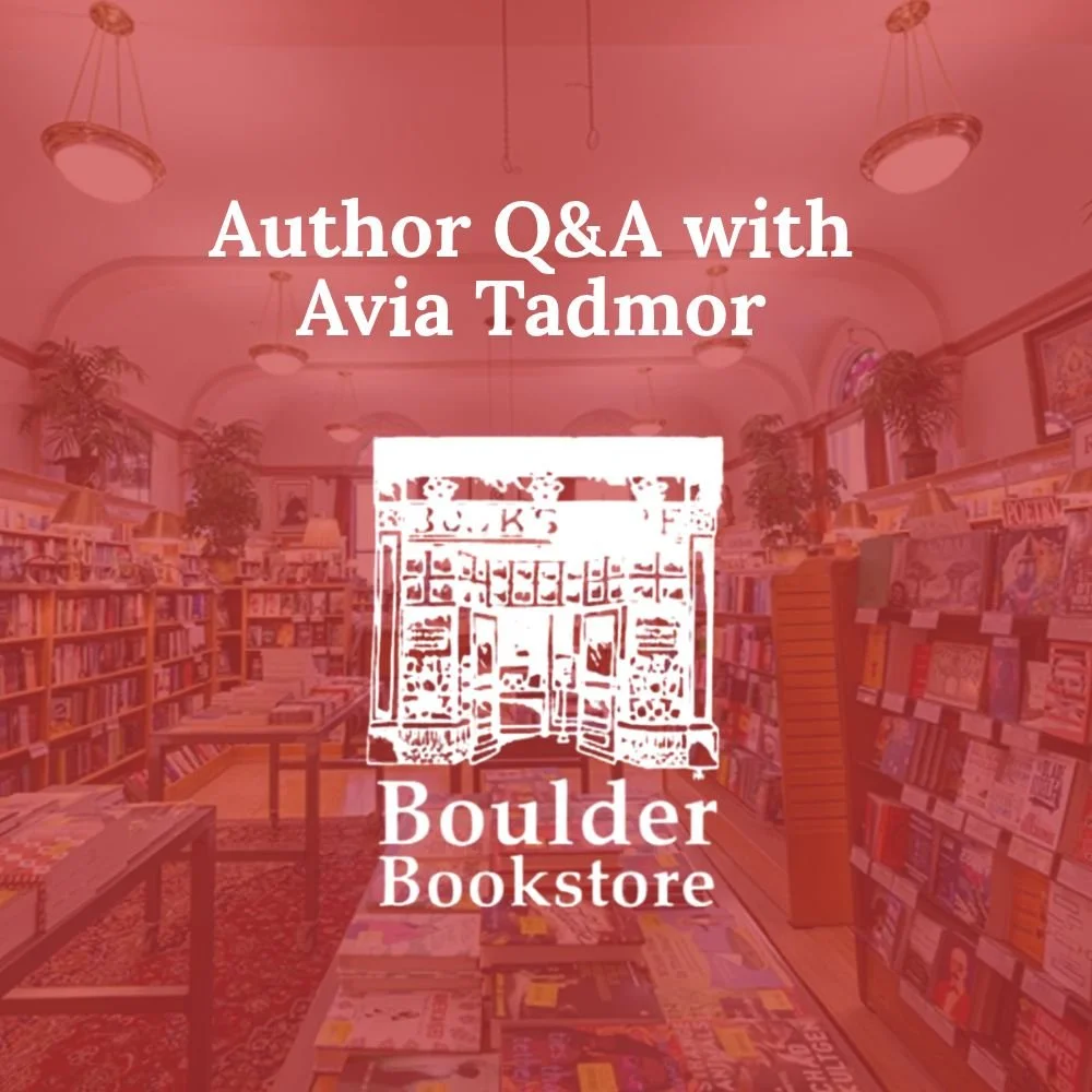 Boulder Bookstore Author Q&amp;A