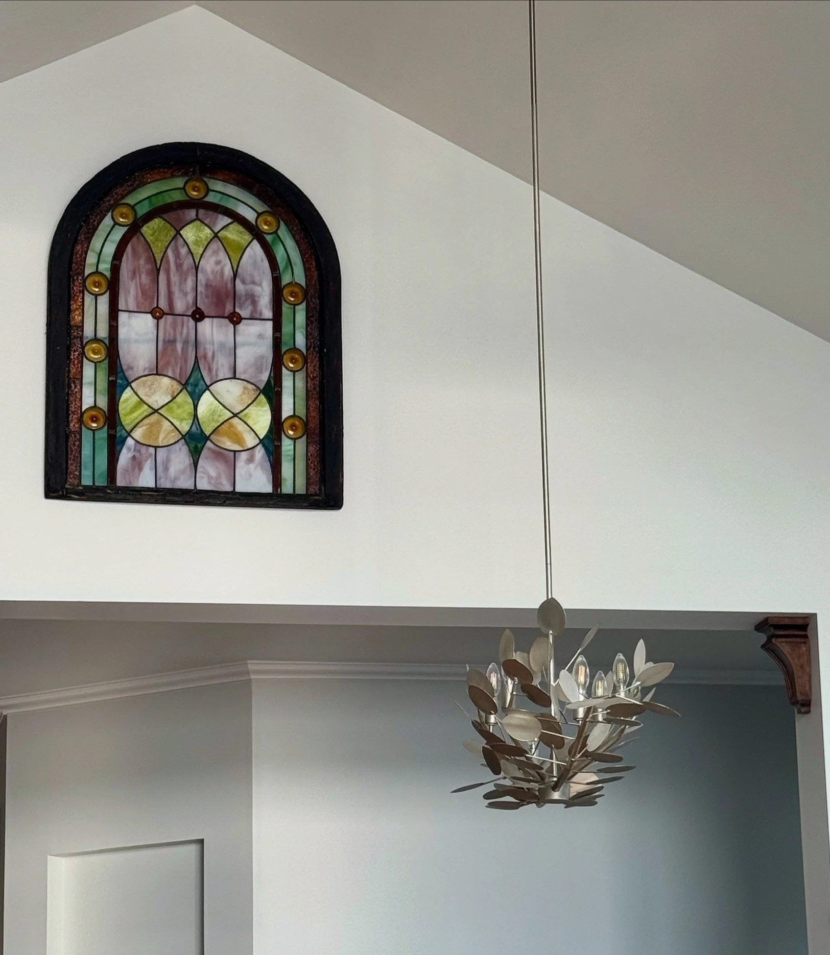 Rossini’s stain glass window