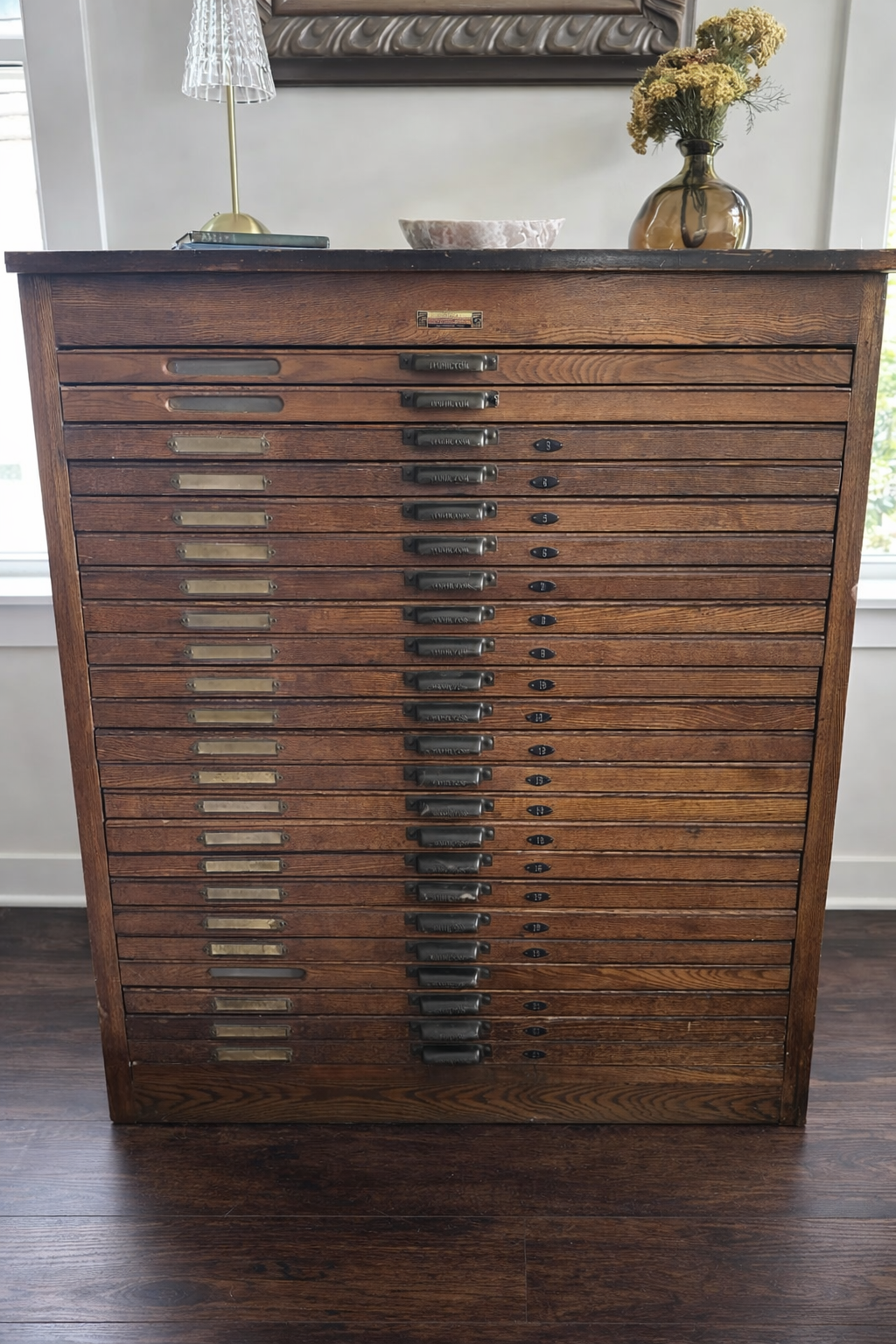 Hamilton Printer's Cabinet
