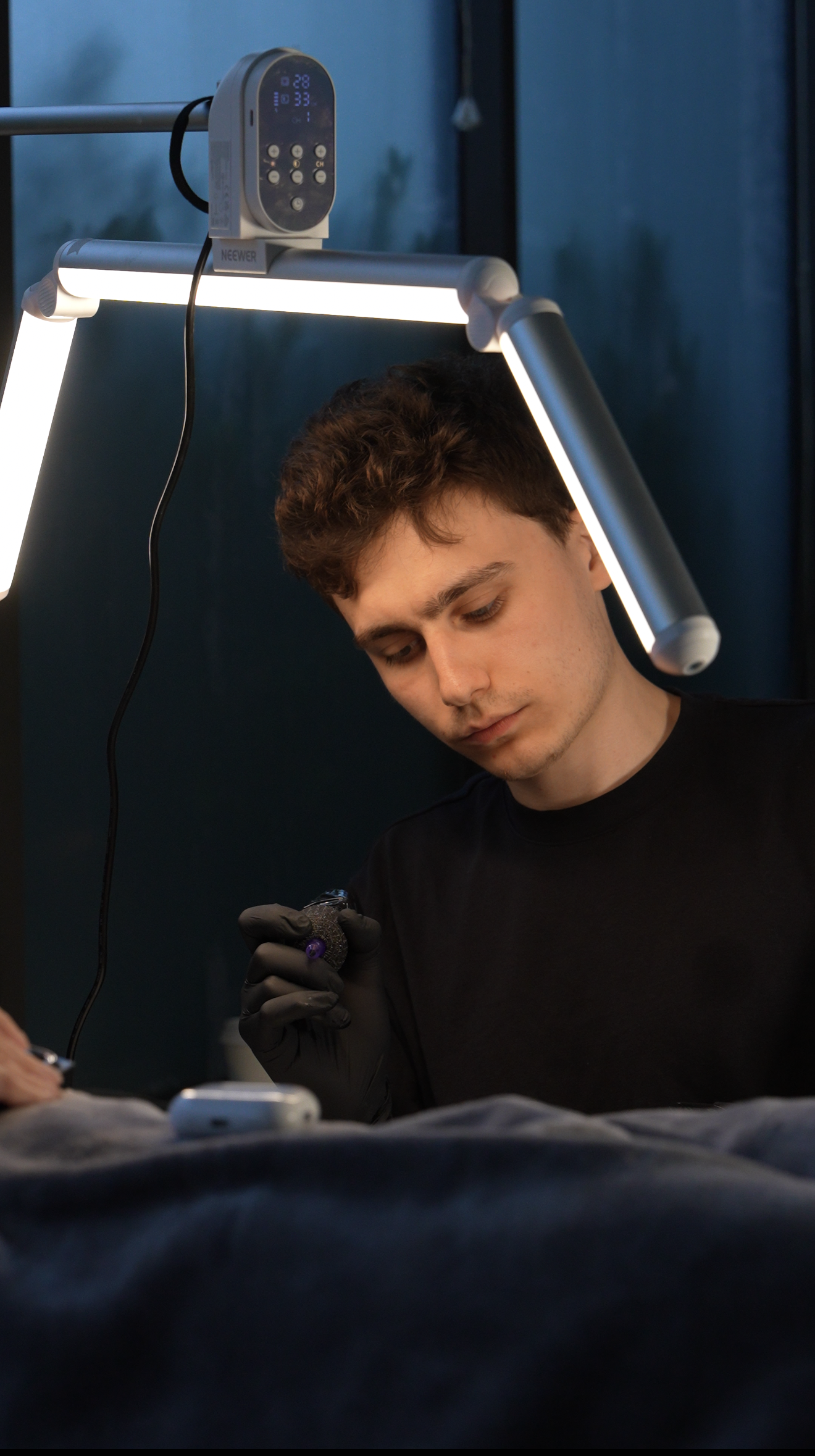 Gregory Mirzoyan tattooing process