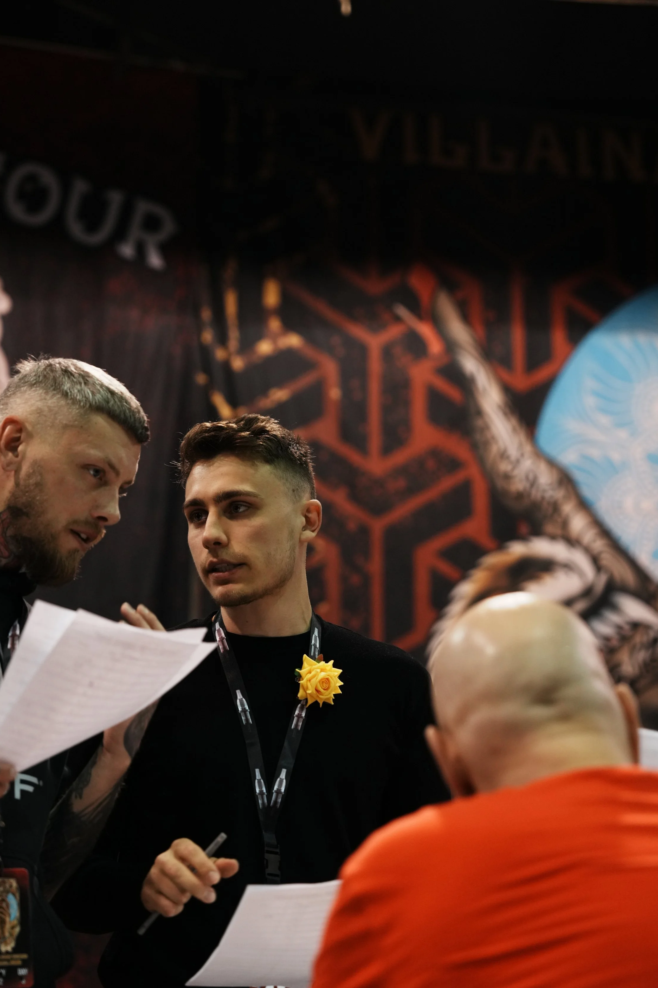 Gregory Mirzoyan Judging in Chicago Tattoo Convention