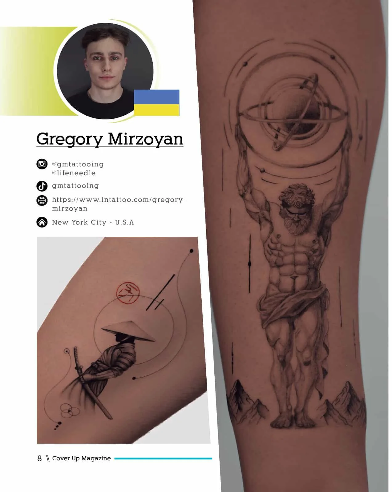 Gregory Miroyan has been posted by Cover-Up magazine