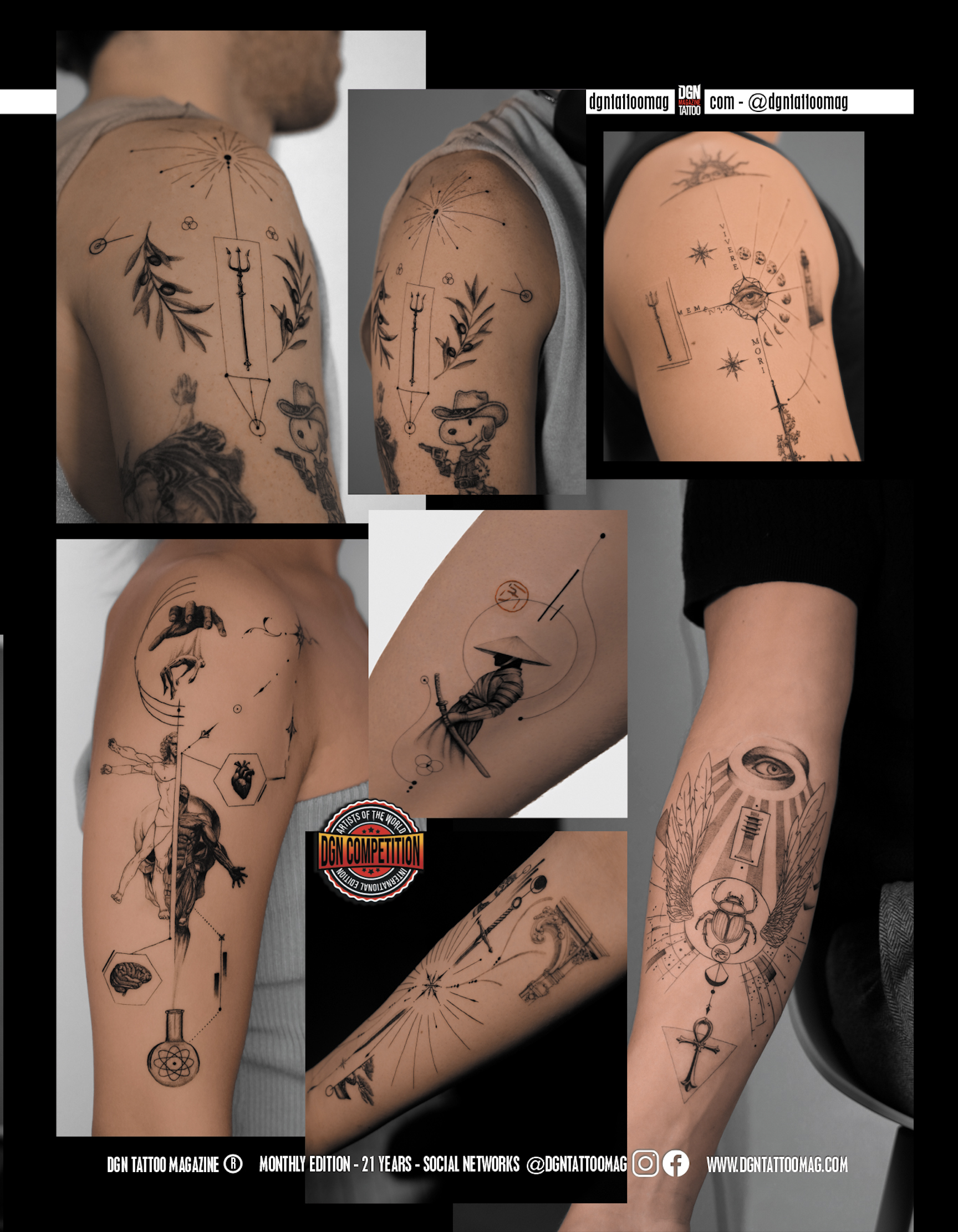 Gregory Mirzoyan has been posted in DGN Tattoo Magazine