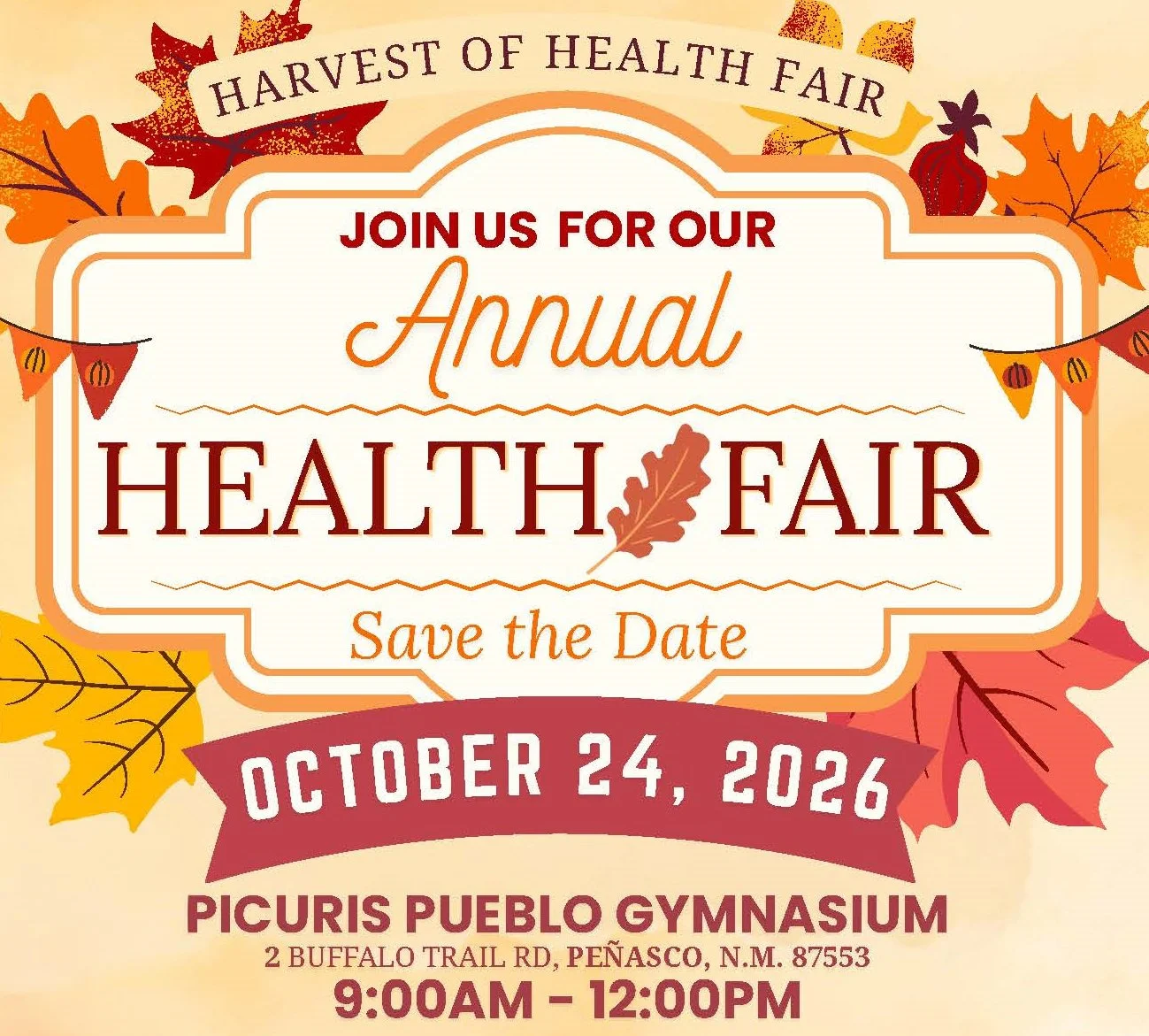 Harvest of Health Fair - Picuris