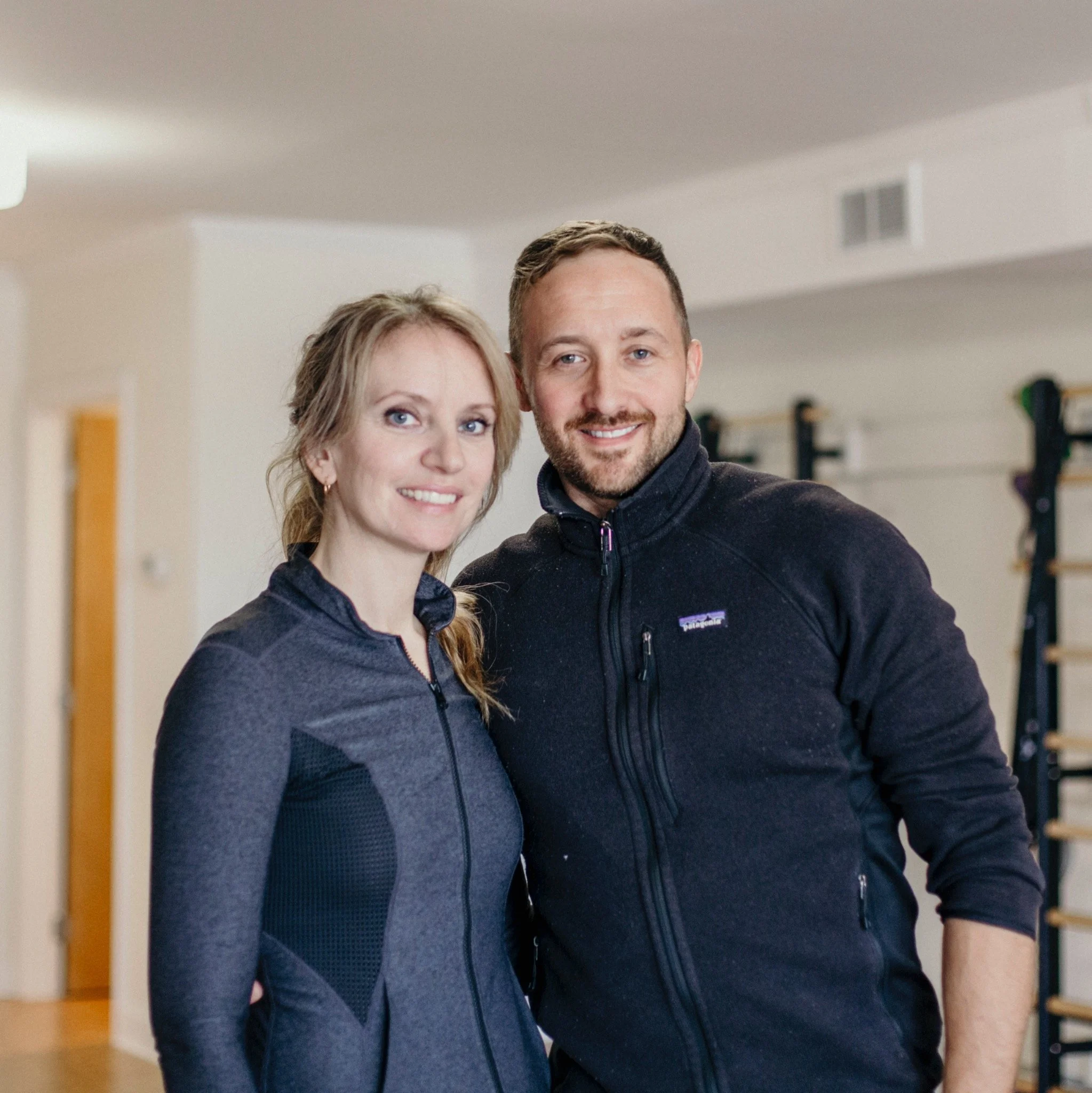Jason and Rachel Zawodniak, co-founders of A50 Personal Training in the South Hills