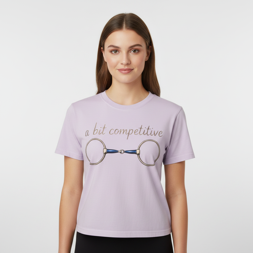 A Bit Competitive Cropped Tee