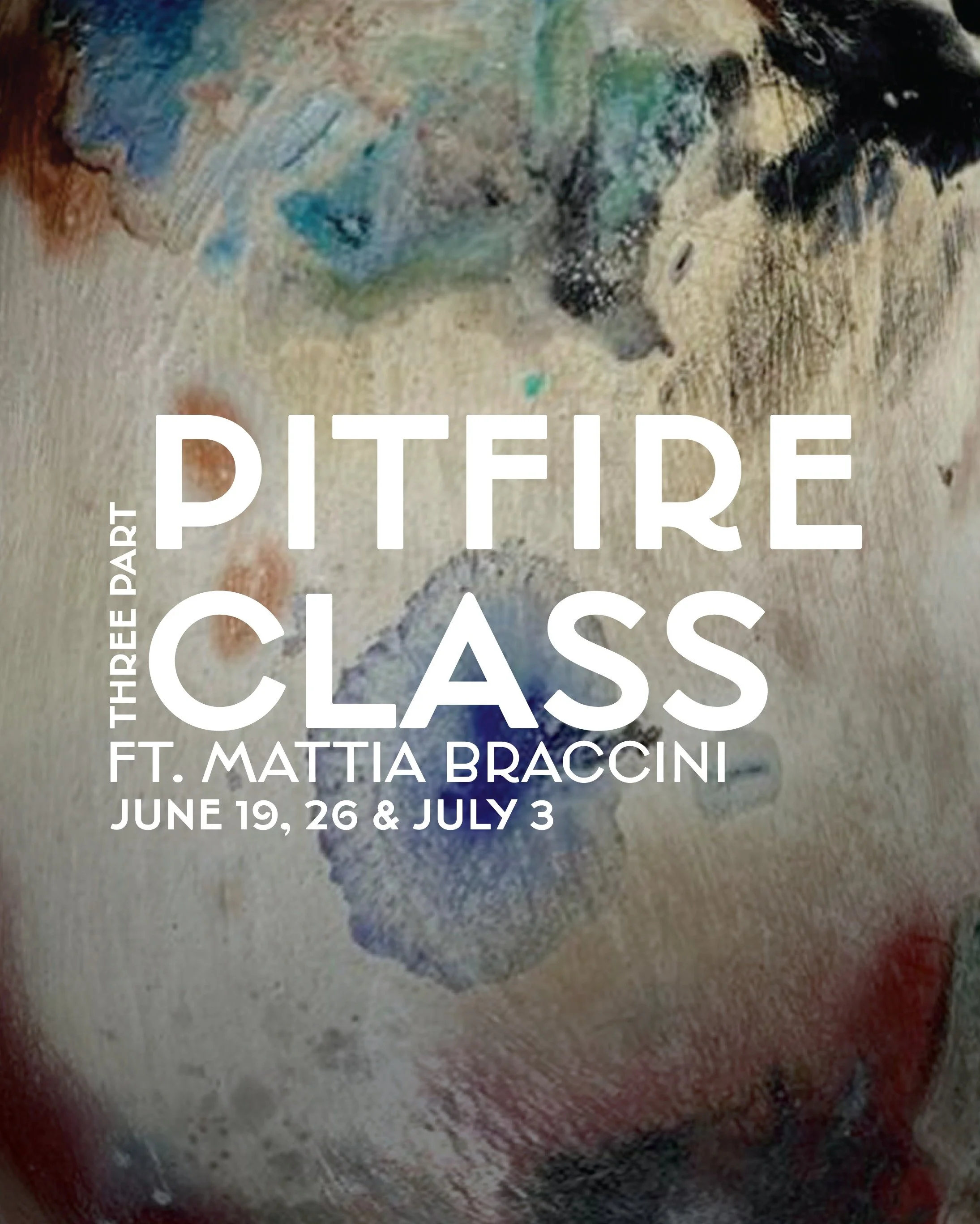 We're excited to announce another great Pitfire class! Led by our resident wizard @mattiaceramics 

The class consists of 3 parts
June 19th - Creating your piece
June 26th - Applying Terra Sigillata
July 3rd - The Firing

$60 for members
$90 for non-