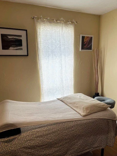 Acupuncture treatment room at Enliven Acupuncture in Durango, Colorado