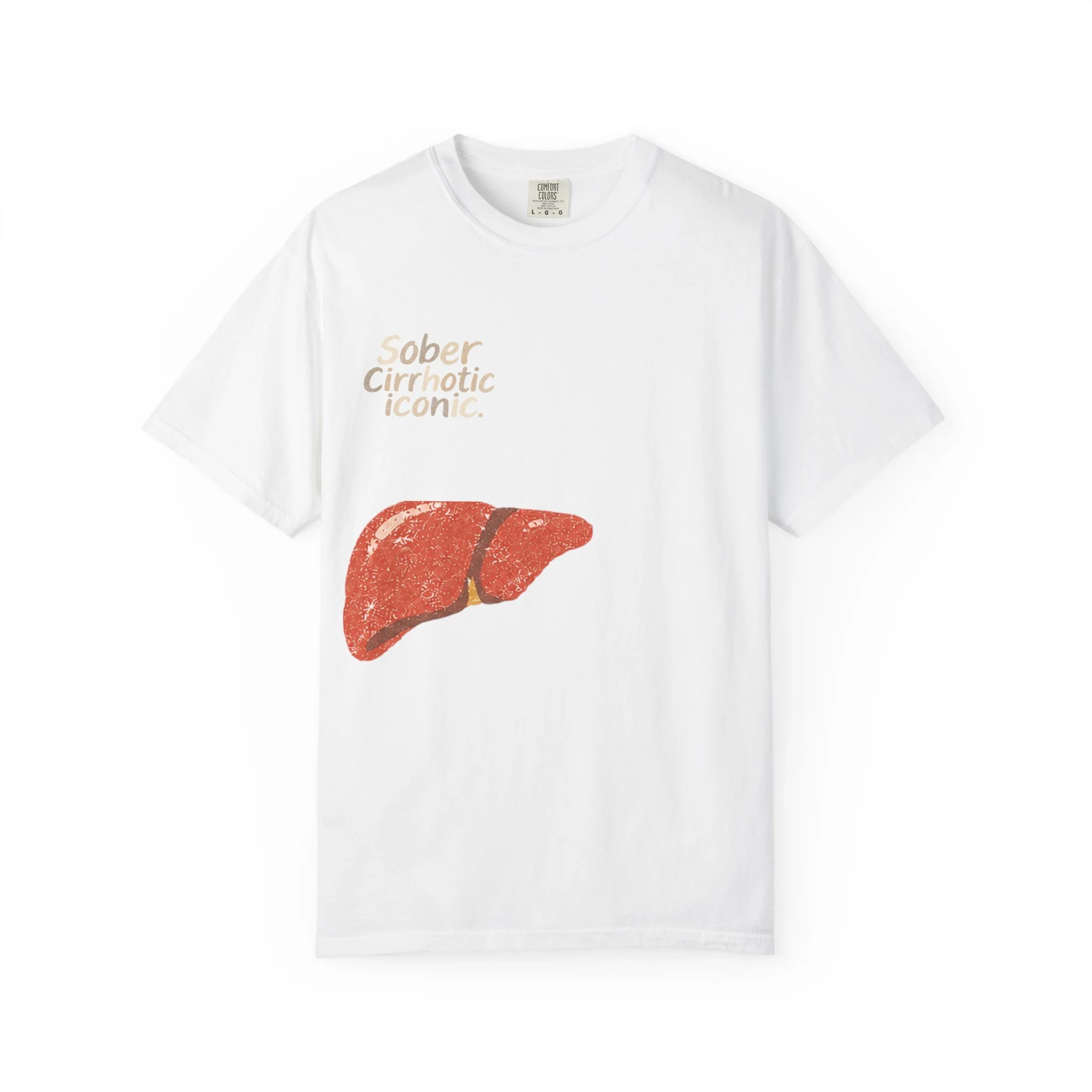 sober - cirrhotic - iconic Tee