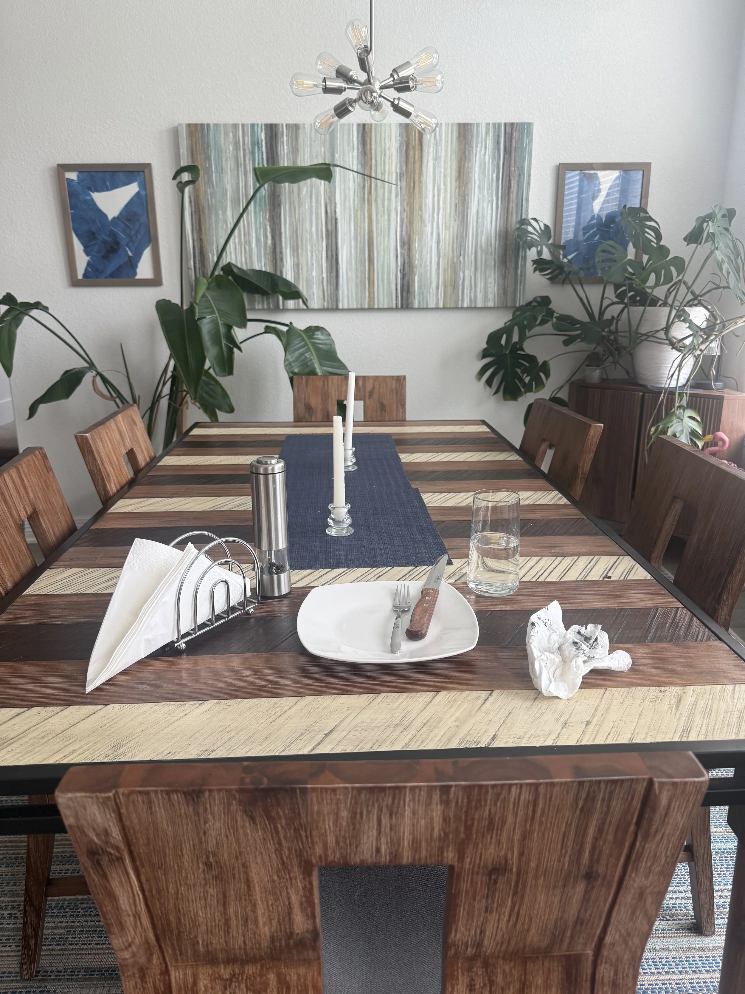 Sitting at the Table with an Empty Plate
