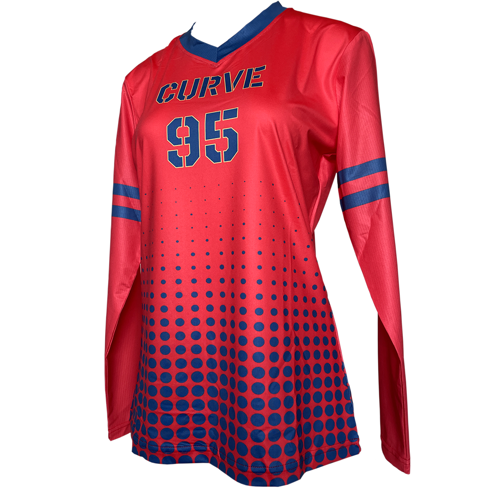Curve Volleyball Tier 2 Tournament Jersey - custom sublimated volleyball uniform