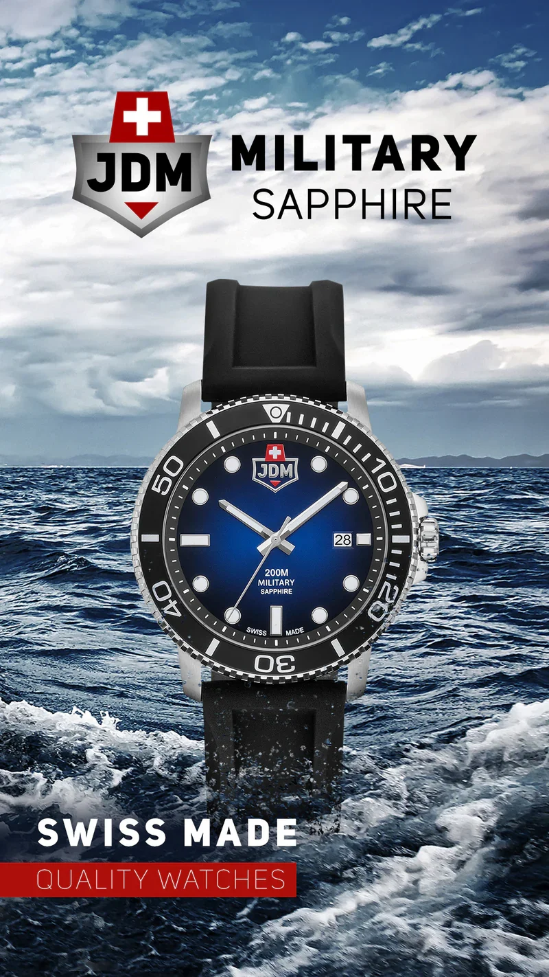 JDM Military Saphire-U Watch Panamá