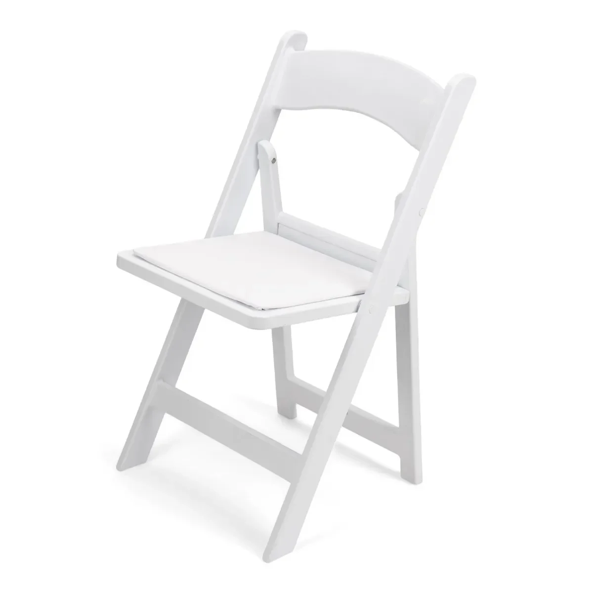 White Resin Chair