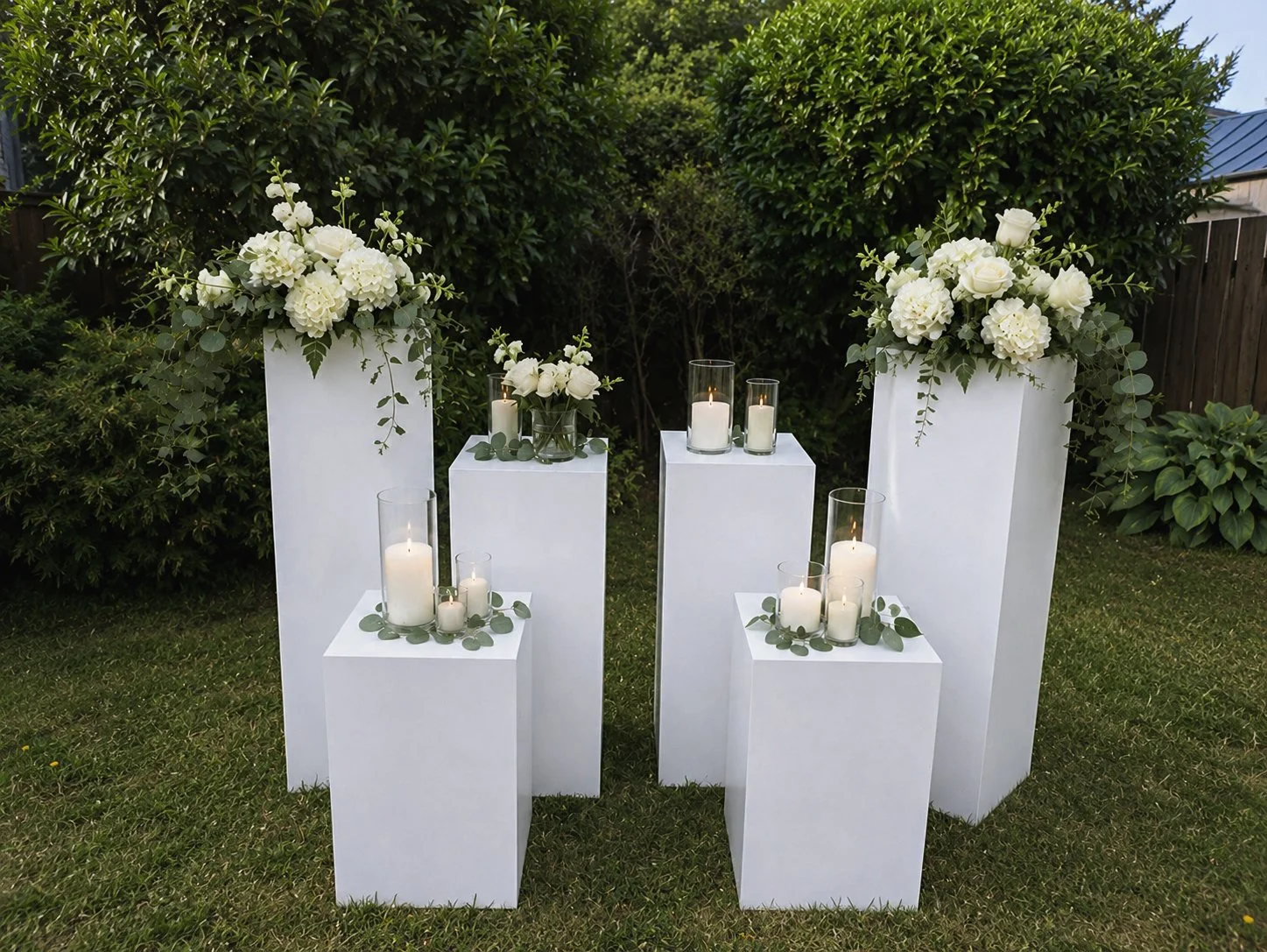 White Pillars