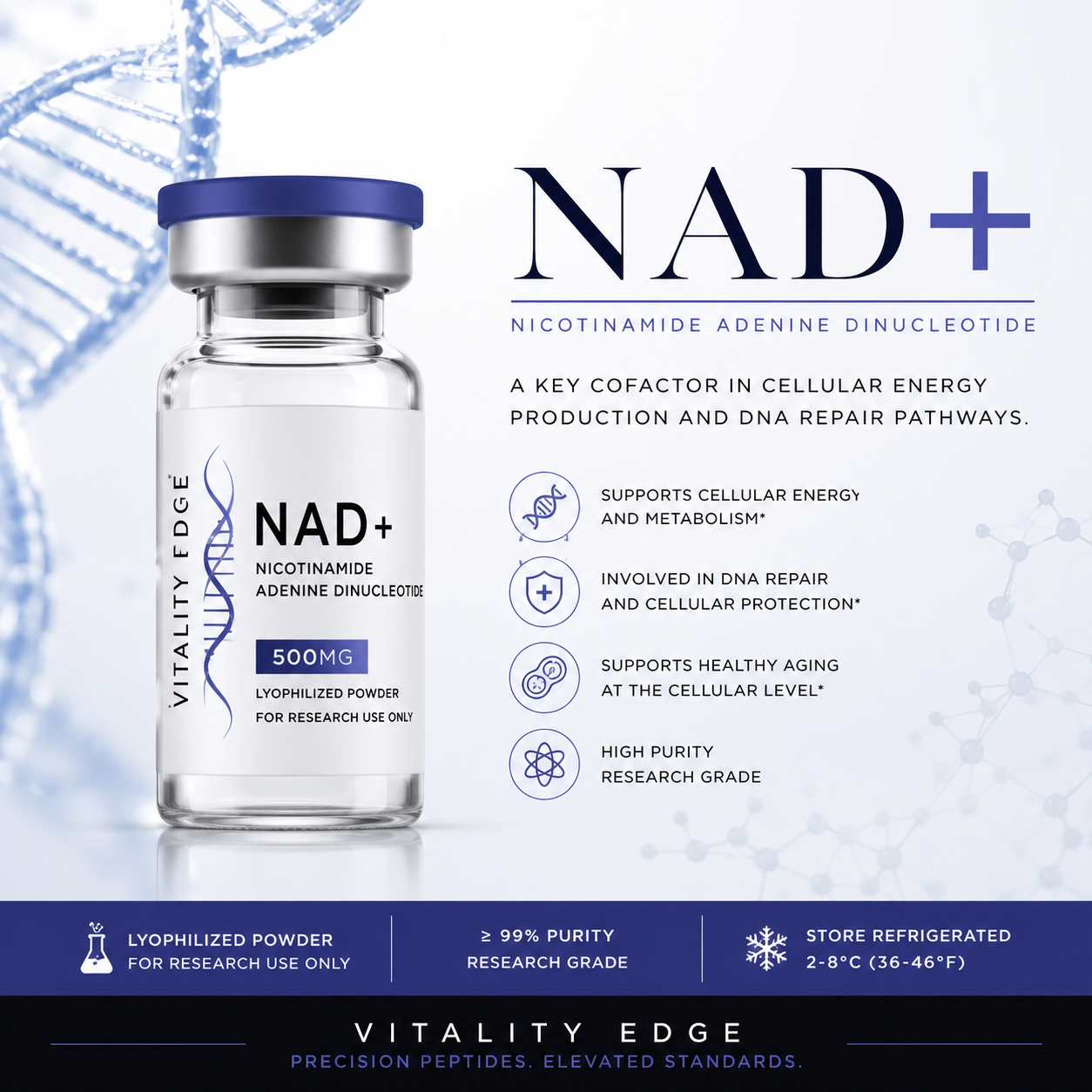 NAD+ (500mg) Research