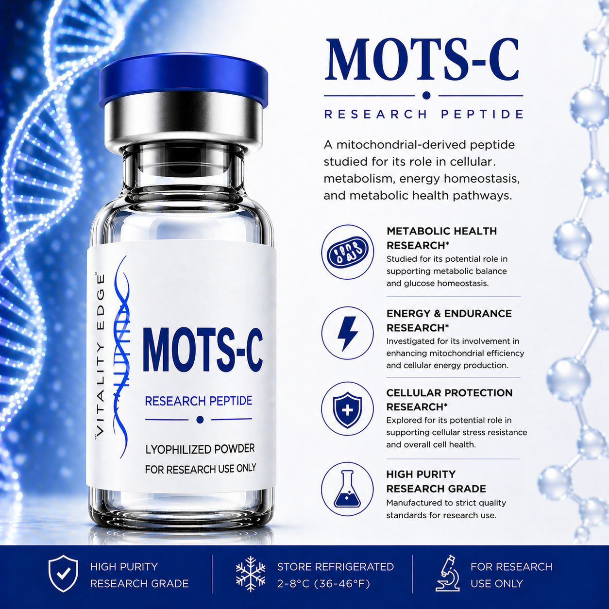 MOTS-C (20mg) Research
