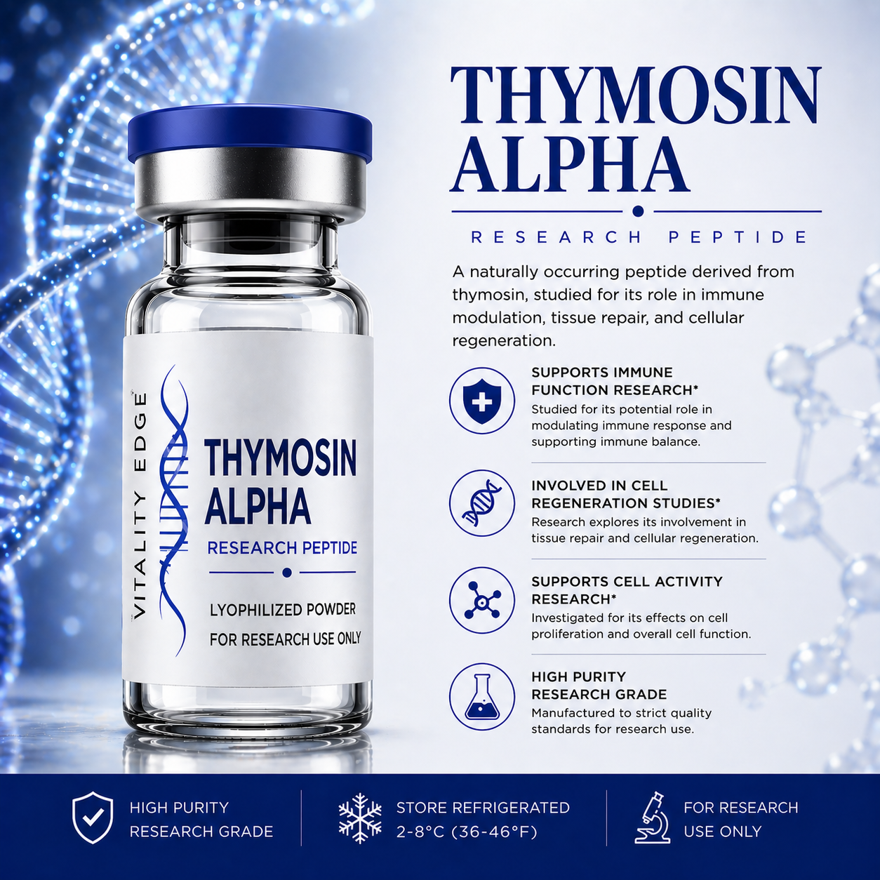 Thymosin Alpha (10mg) Research