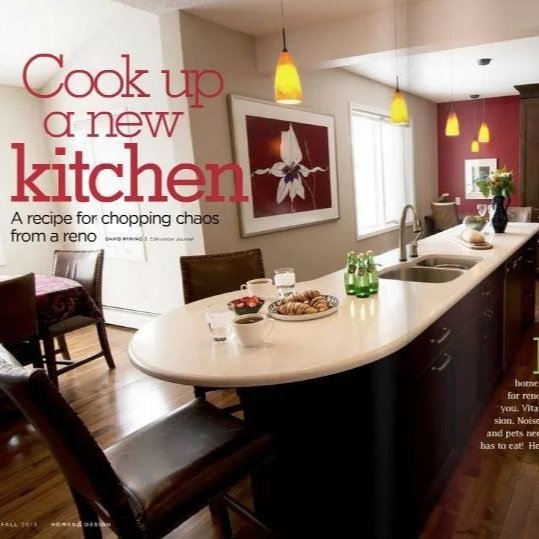 2013 Kitchen in Magazine Feature