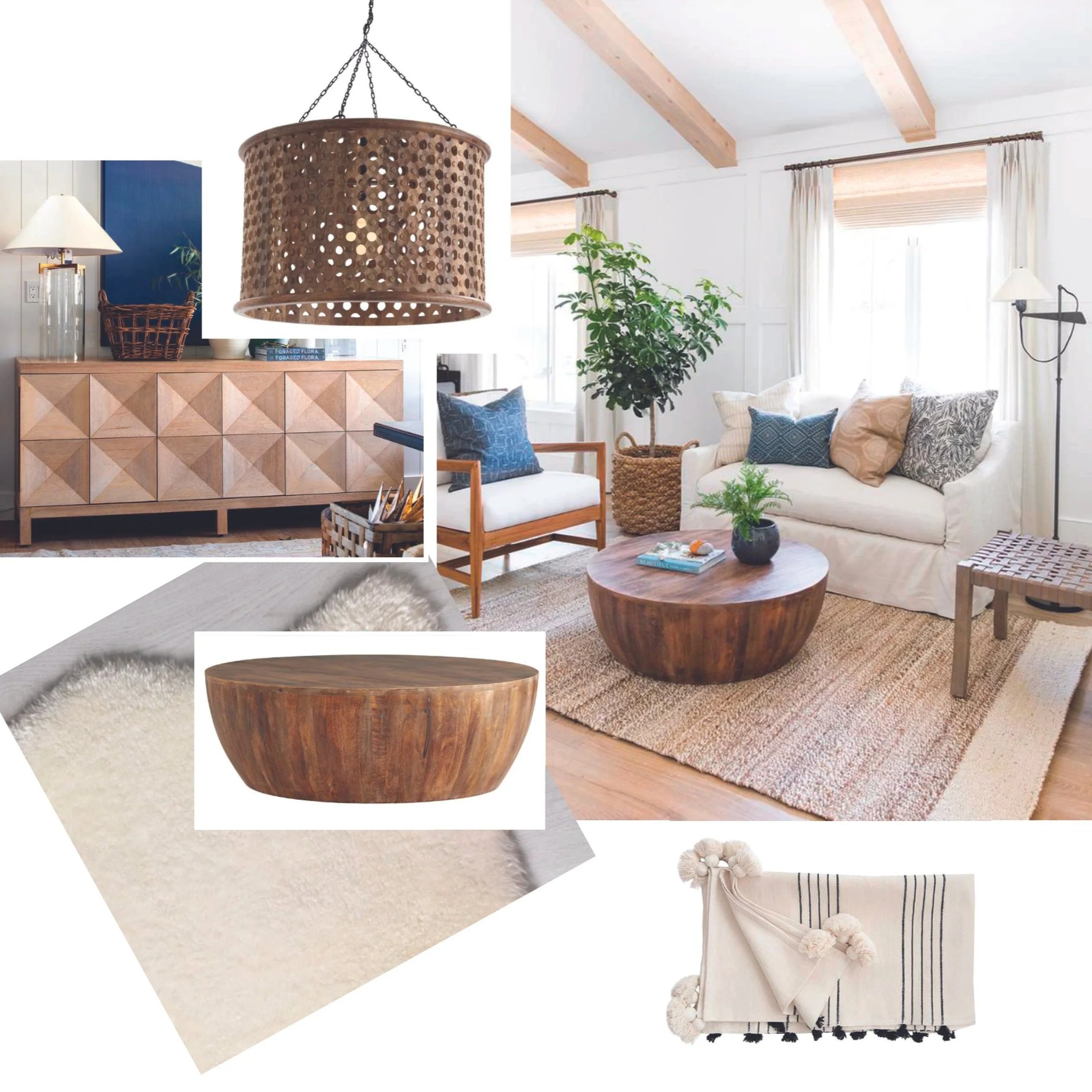 2019 Living Room Mood Board - Aruba
