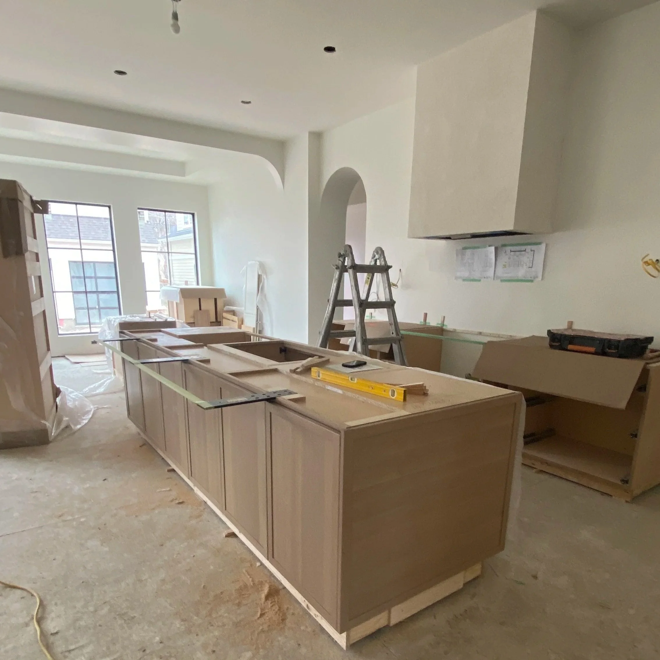 2026 Rift White Oak Kitchen Progress