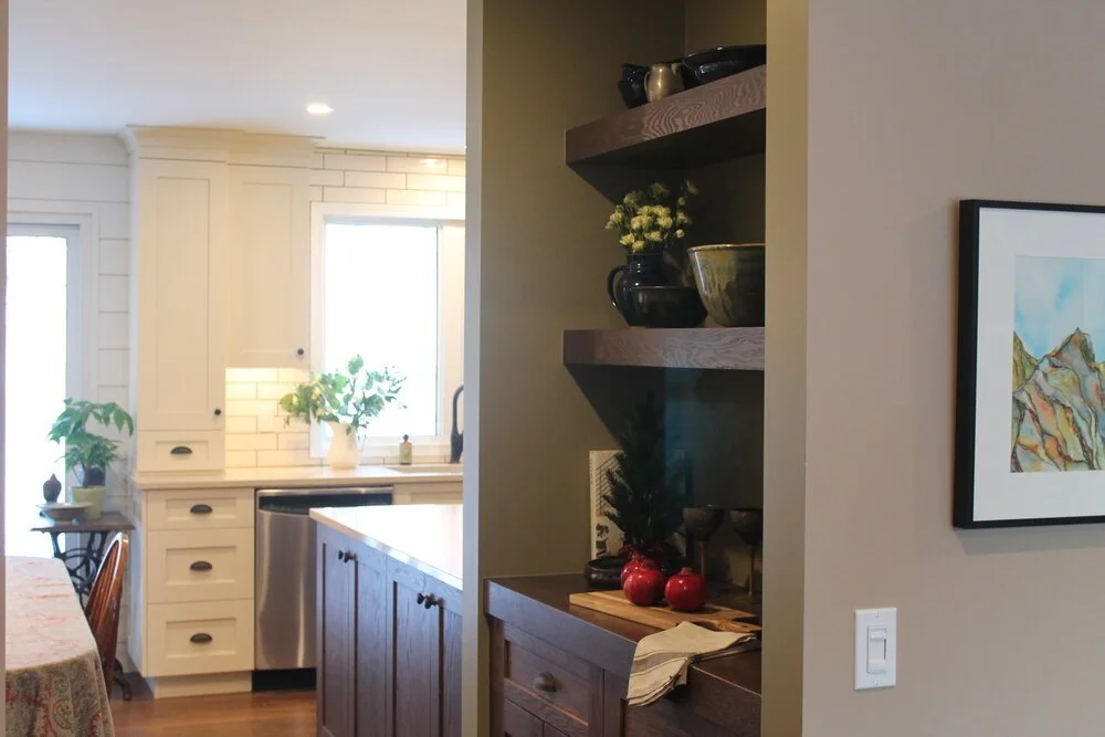 Kitchen: View from Living Room