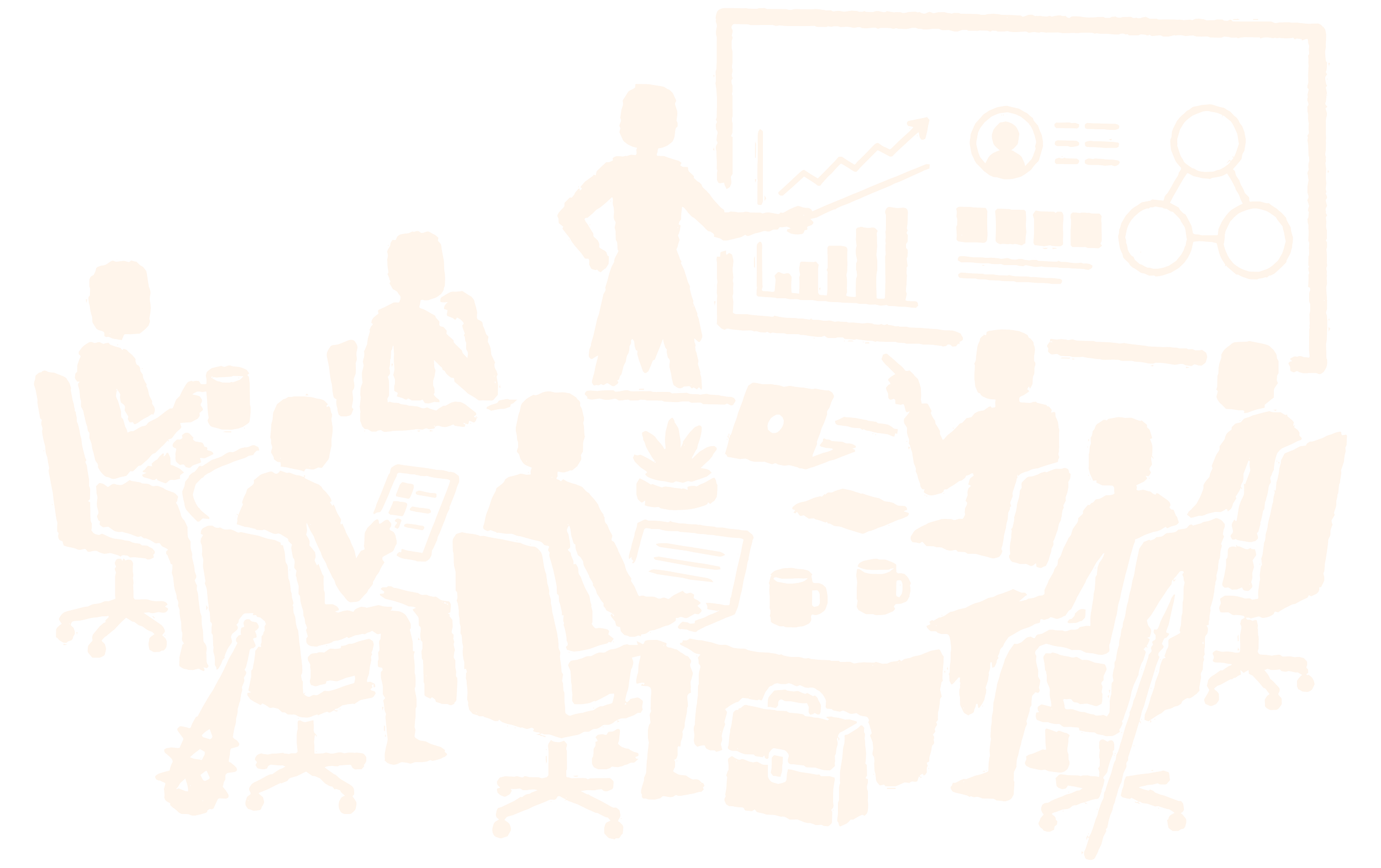 Sapien Social Agency team leading a social media strategy session – monthly strategy reviews, content calendar planning, and performance reporting for local business growth