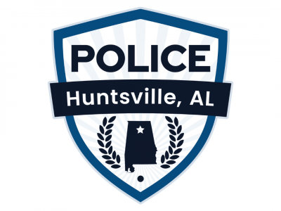 Huntsville Police Department logo.