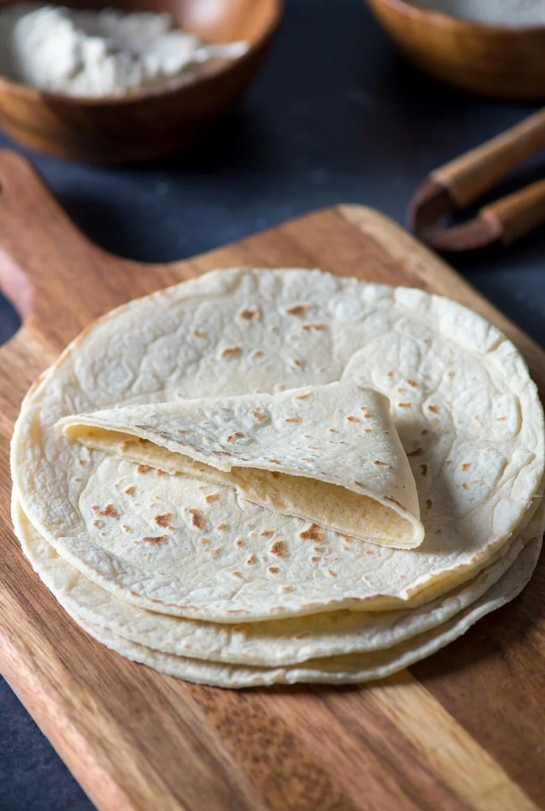 Best Ever Homemade Flour Tortillas