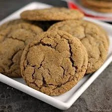 Big Soft Ginger Cookies