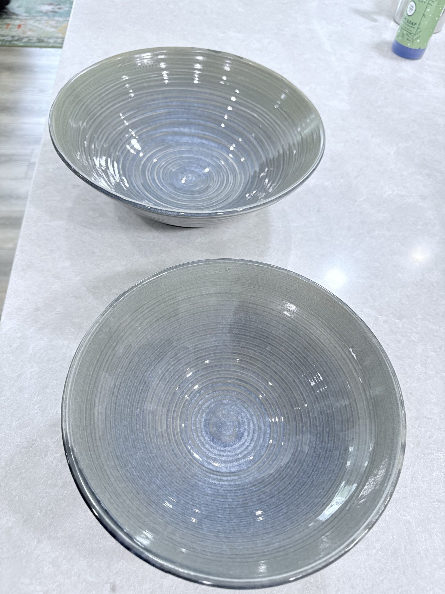 Gray serving bowls, 2026