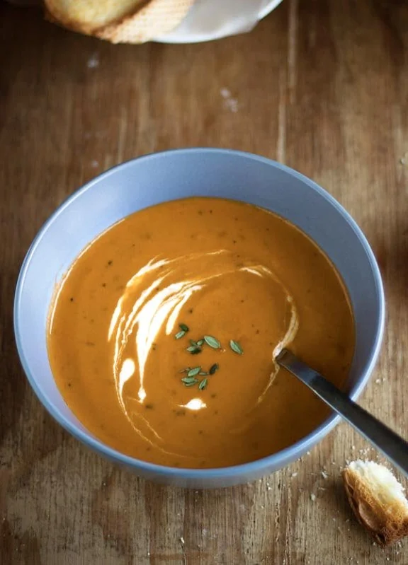 Curried Butternut Squash Soup