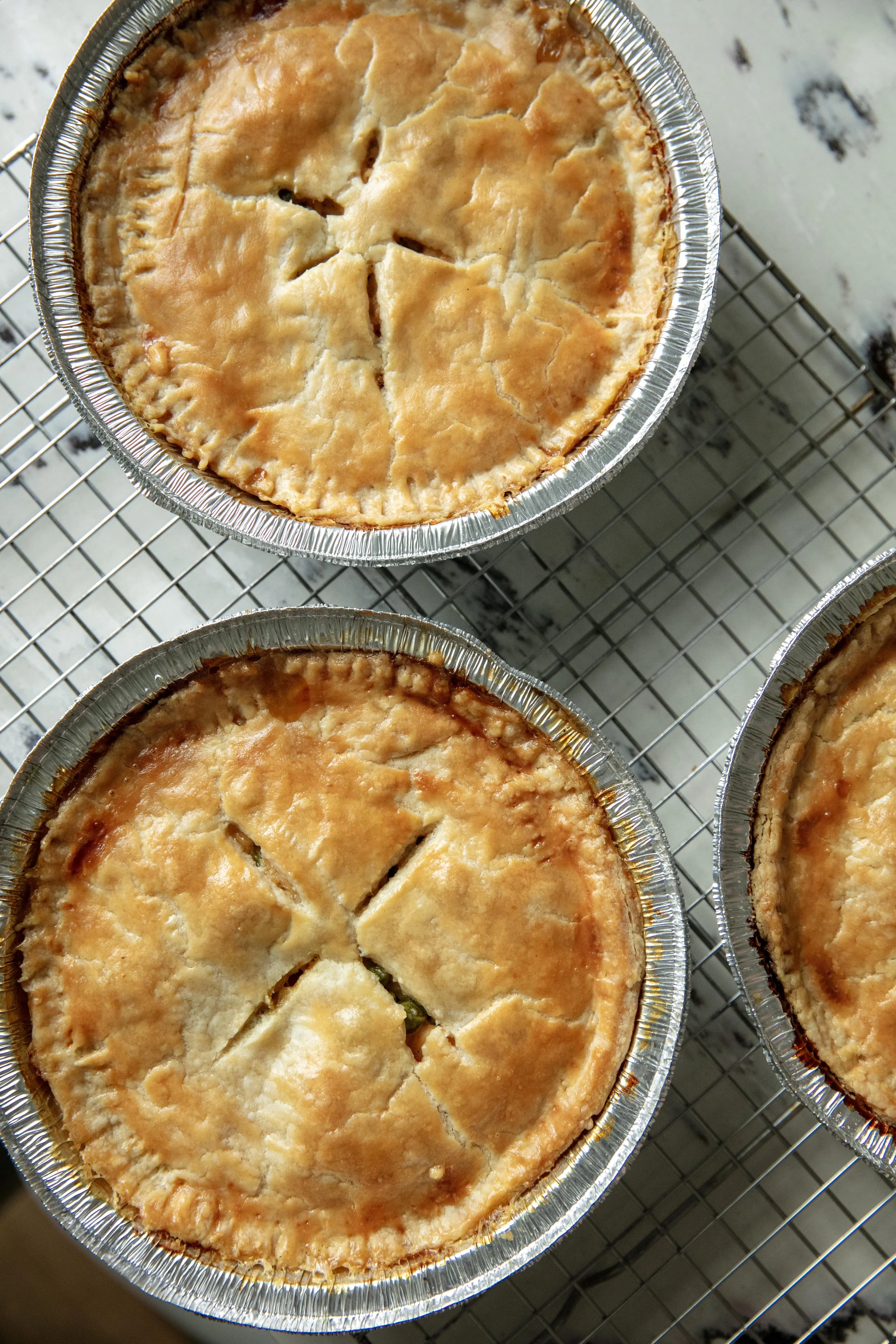 Homestyle Vegeterian Pot Pie