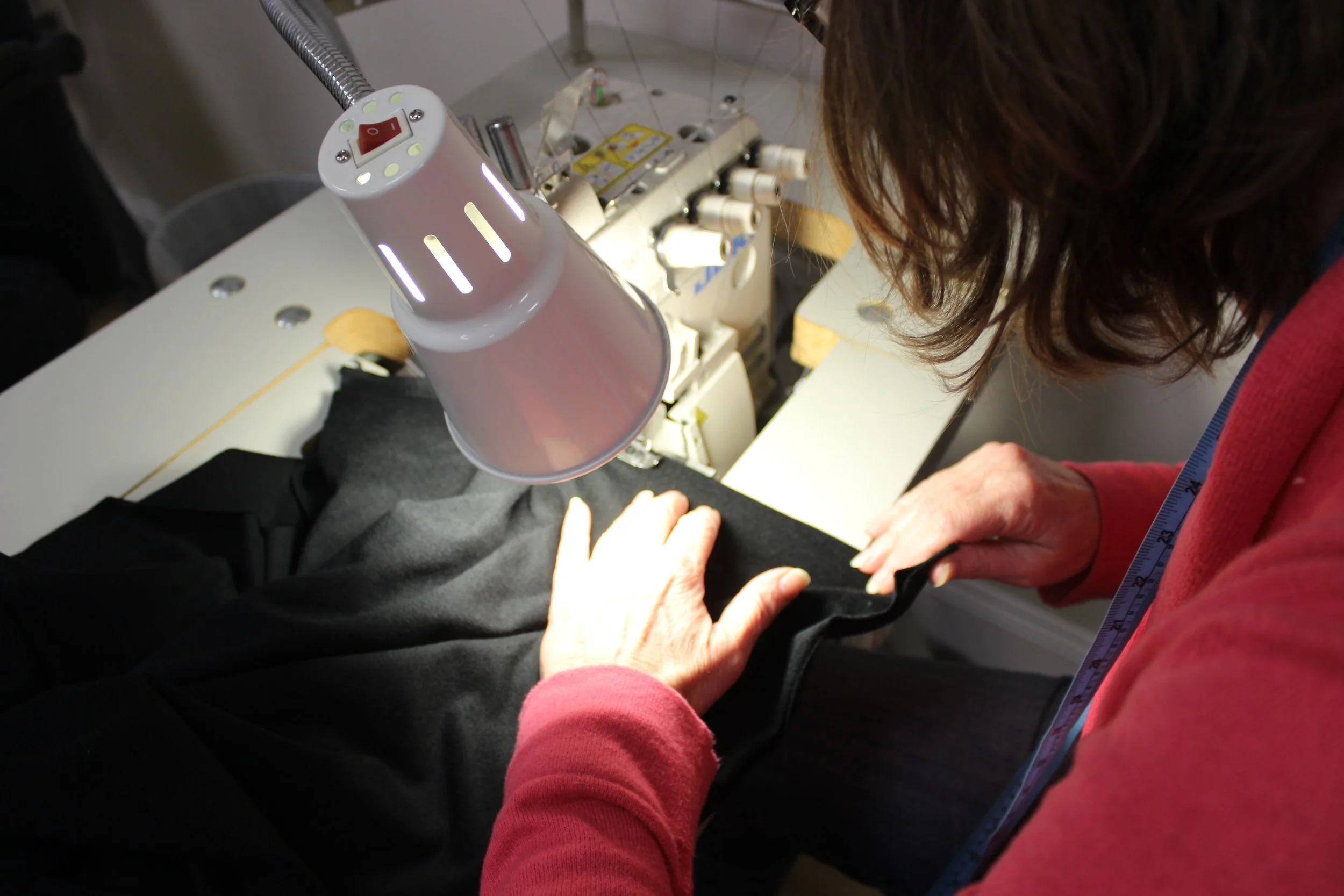 Small batch apparel production at Stitched manufacturing studio
