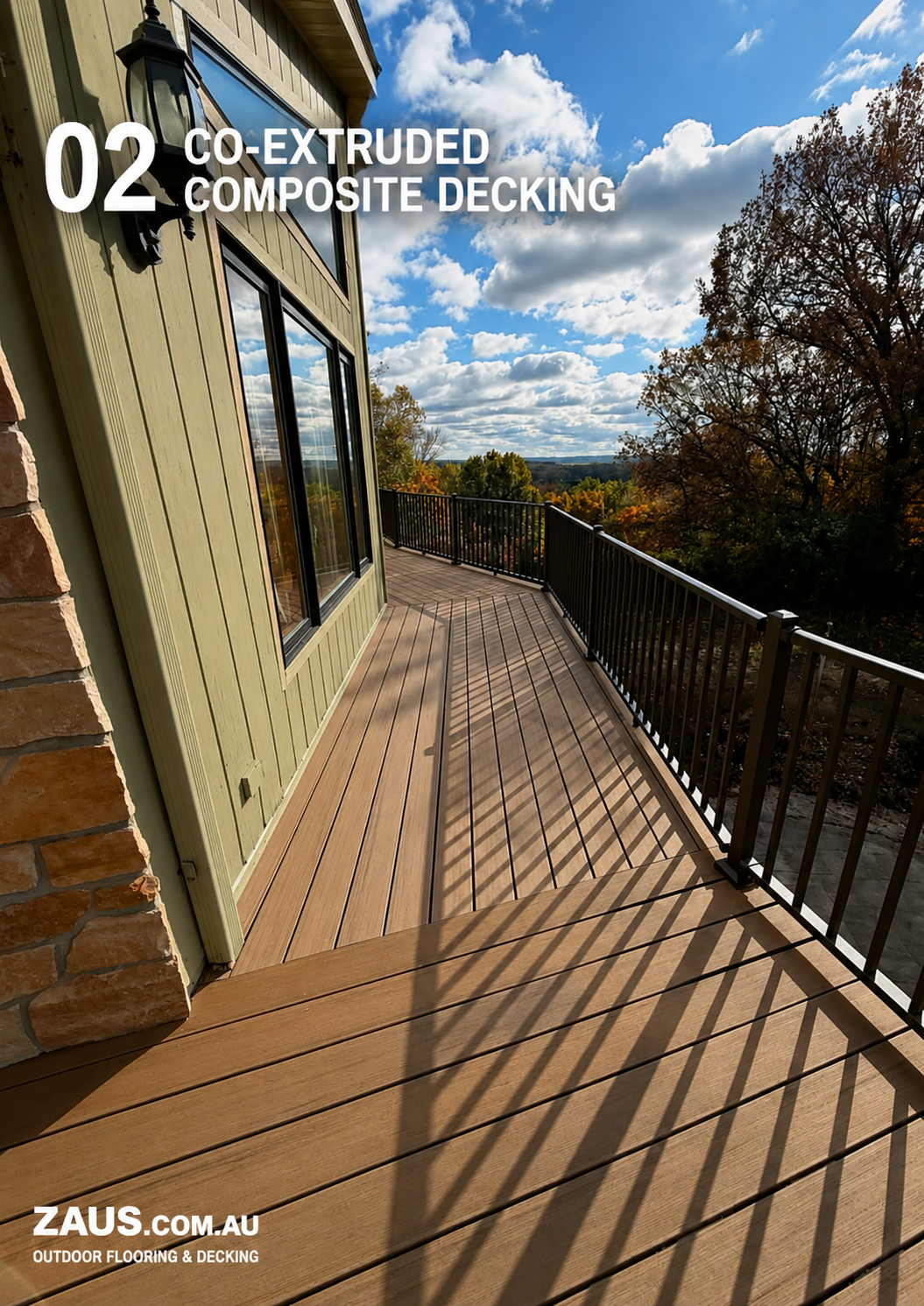 Co-Extruded Composite Decking