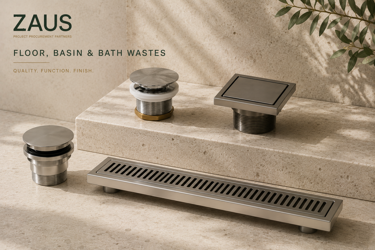Floor, Basin & Bath Wastes