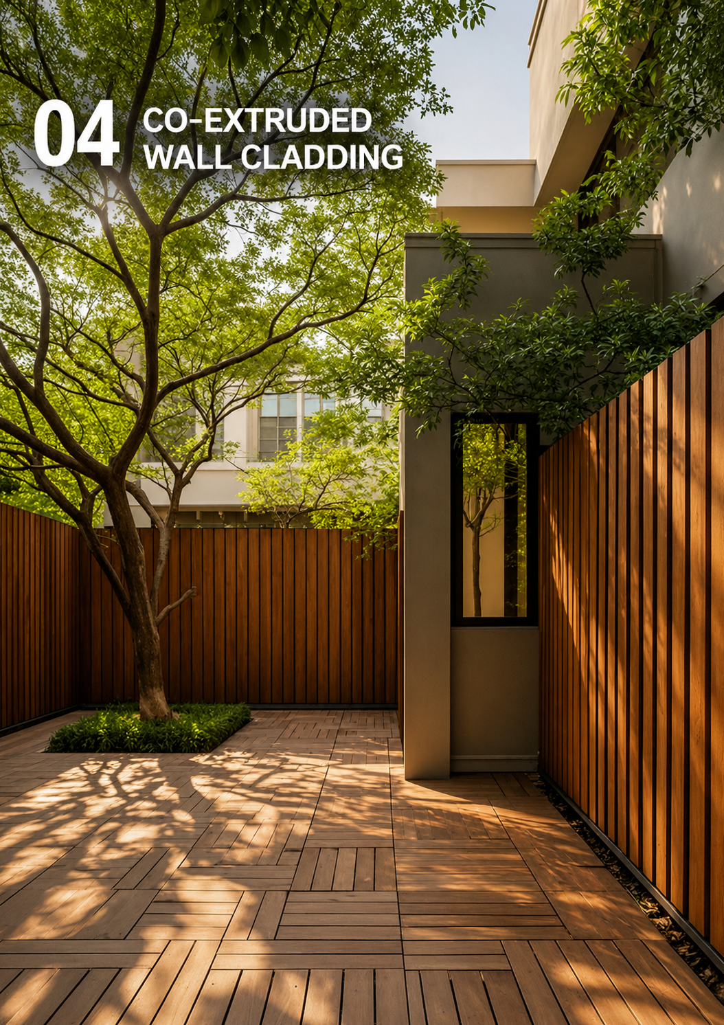 Co-Extruded Wall Cladding