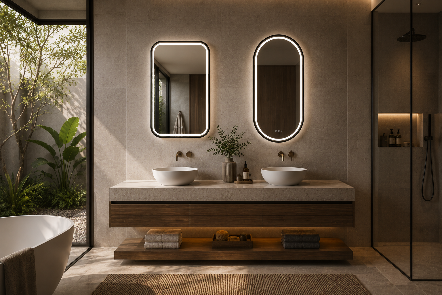 Bathroom Mirrors & Shaving Cabinets