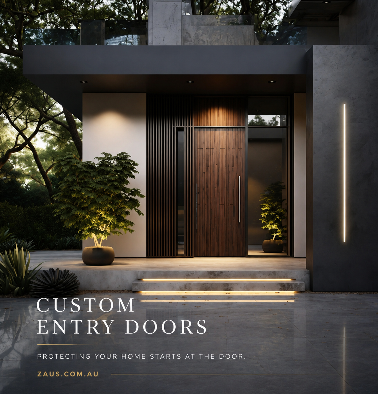 Custom Architectural Entry Doors