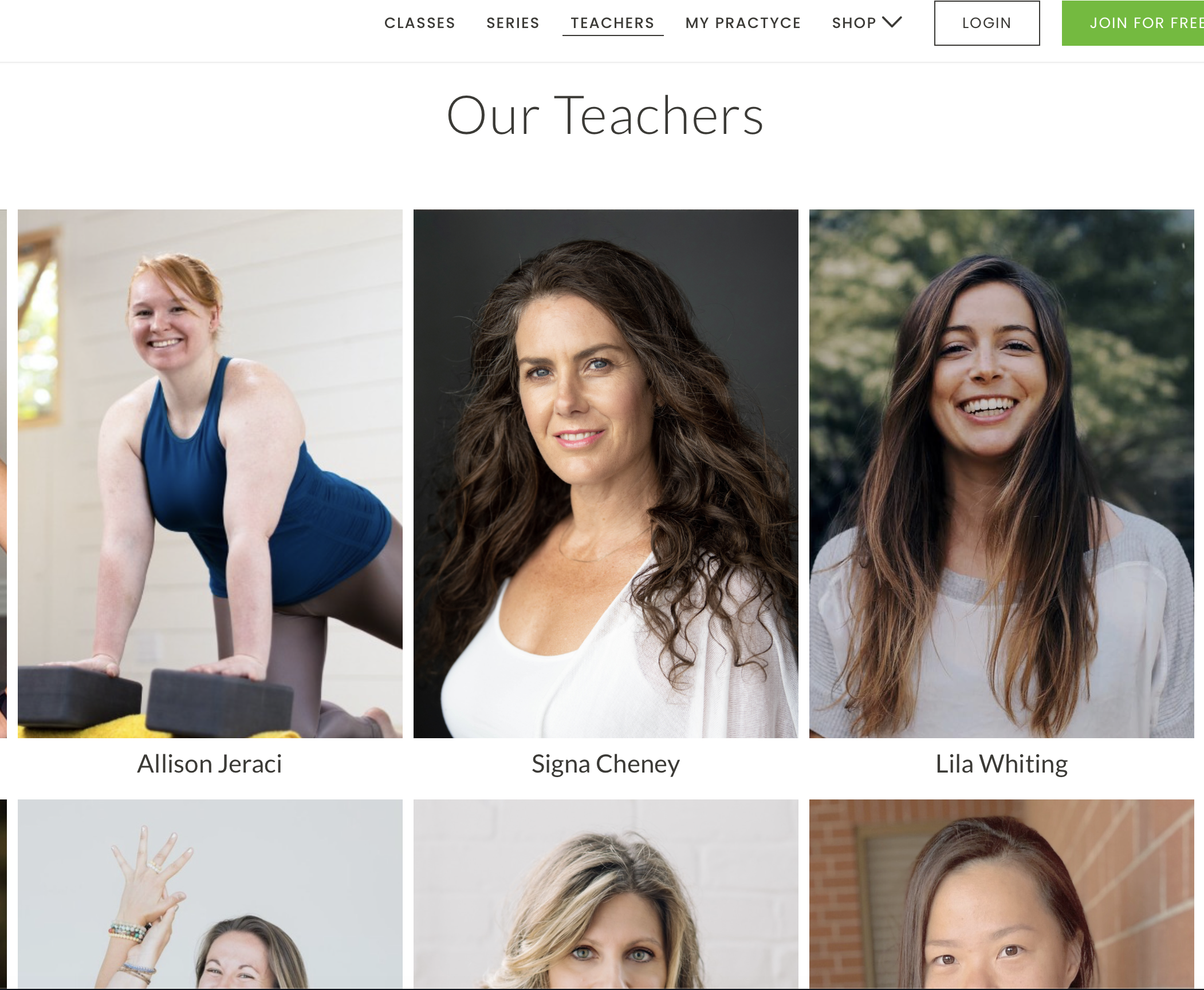 Practyce Teacher Bios