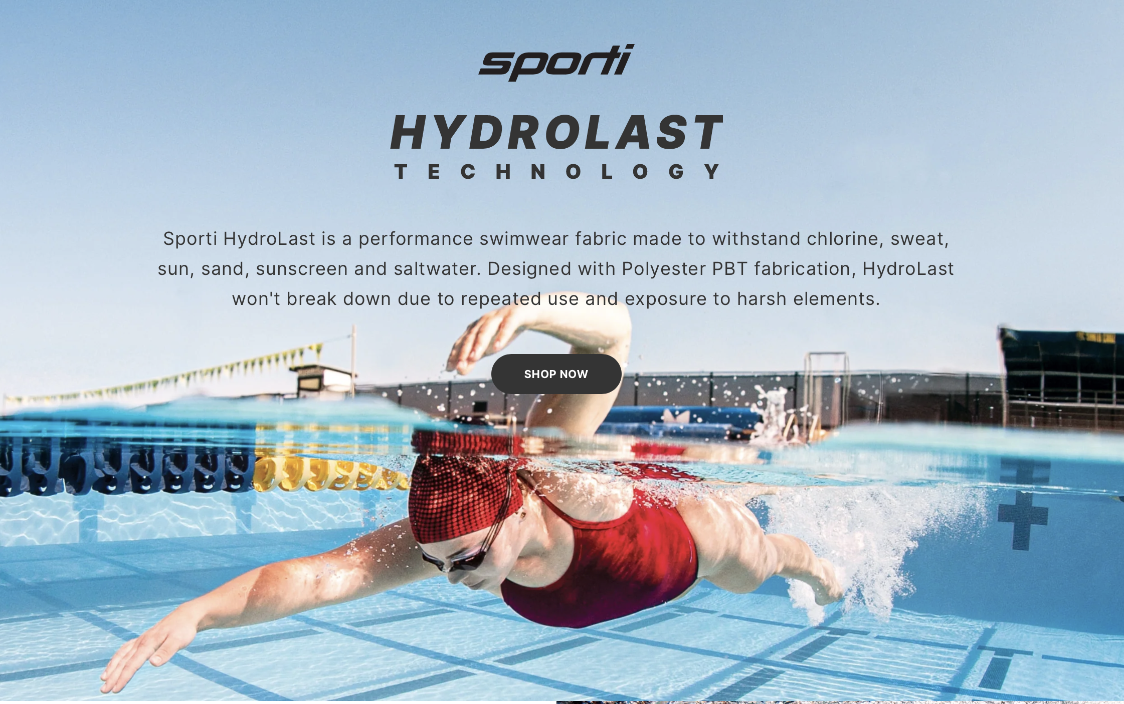 Sporti Hydrolast Performance Technology