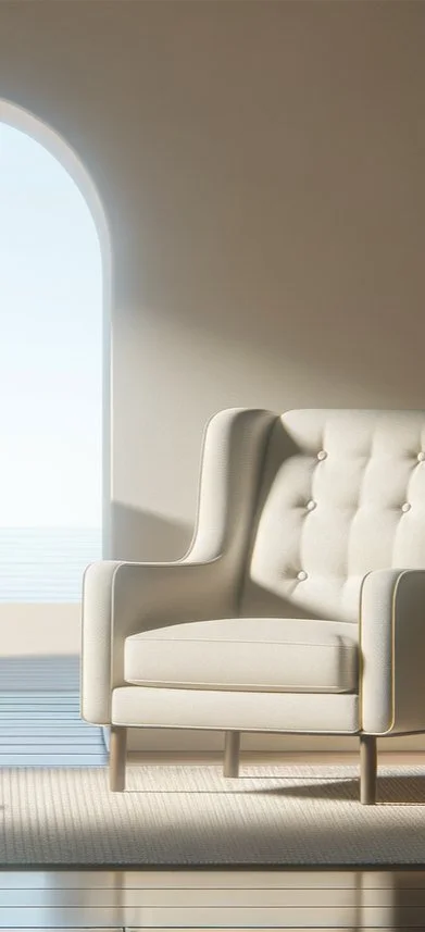 A quiet room with a comfortable chair