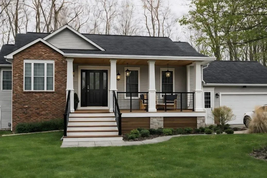 Michigan home exterior