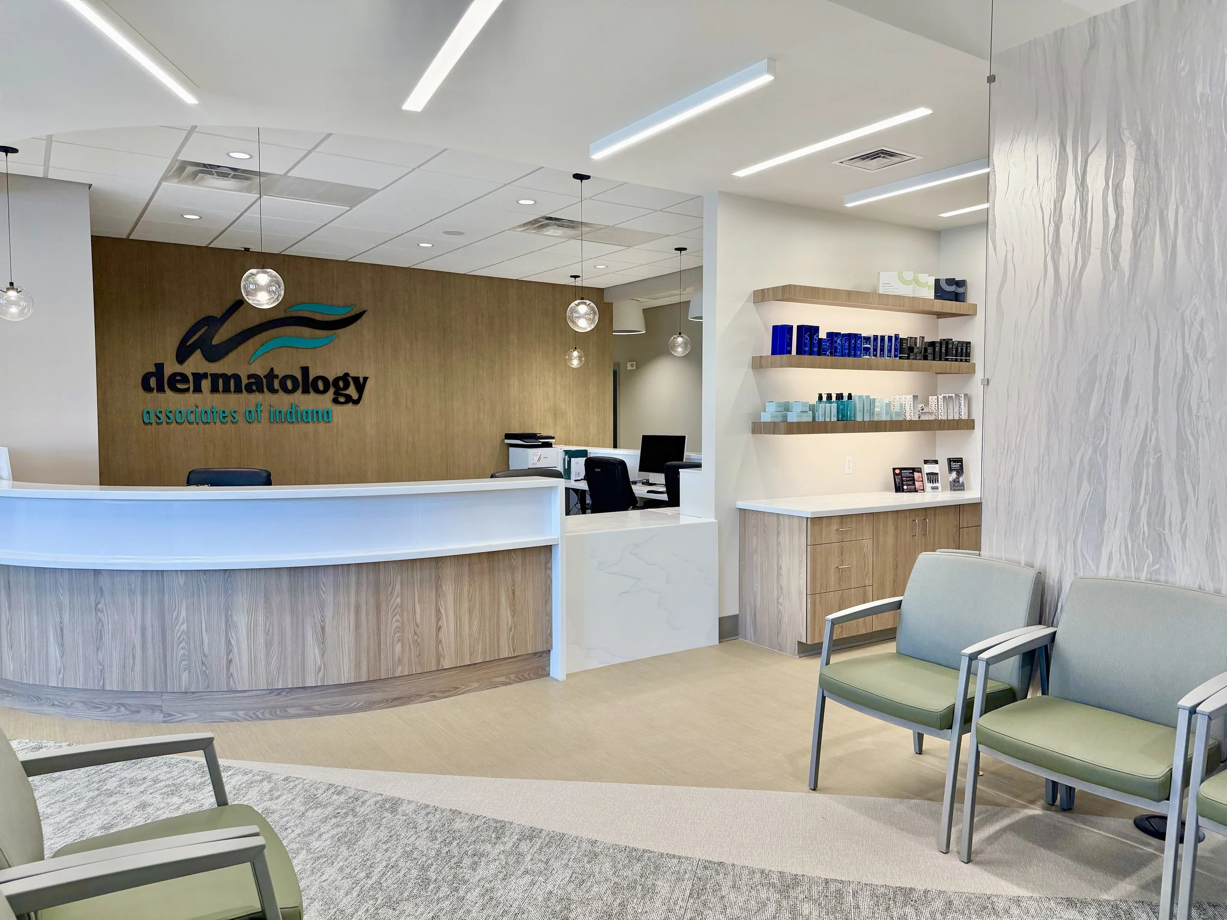 Dermatology Associates of Indiana lobby