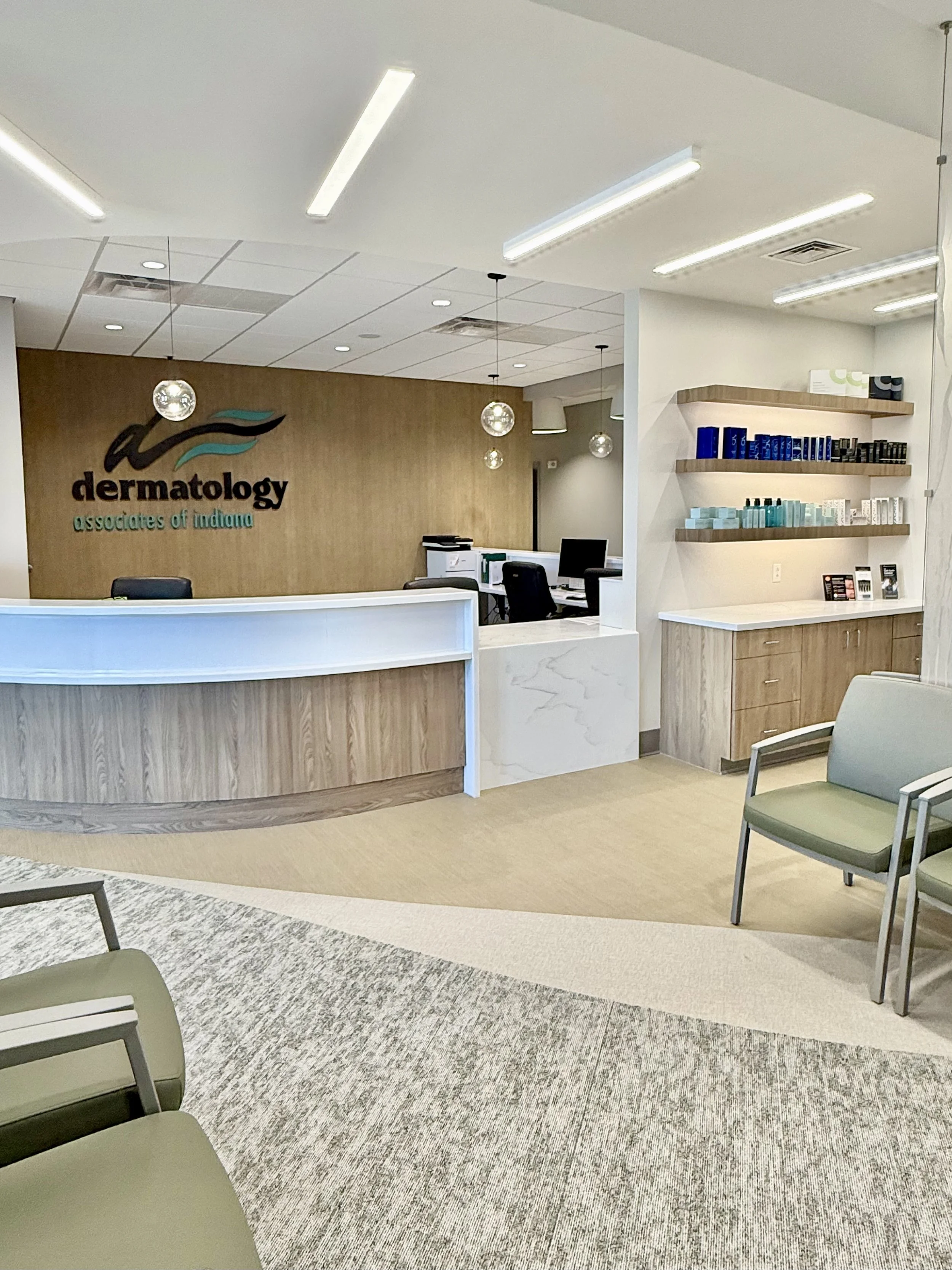 Dermatology Associates of Indiana lobby