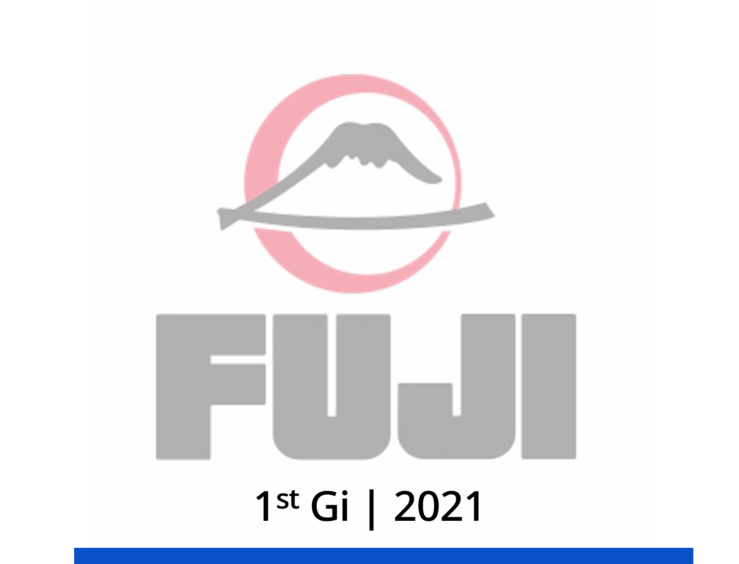 Logo with a mountain and a red circle, above the large bold text 'FUI' and the smaller text '1st Gi | 2021'.