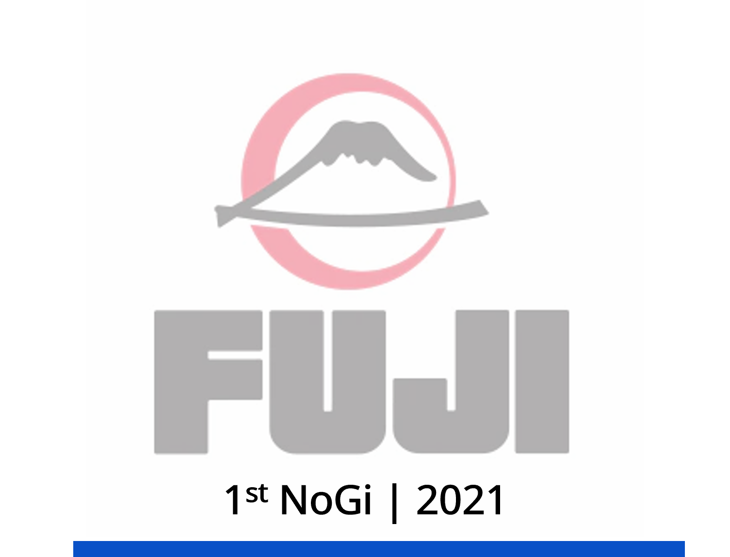 Logo with a stylized mountain inside a red circle above the text "FULO" in bold black letters. Below, it says "1st NoGi | 2021".